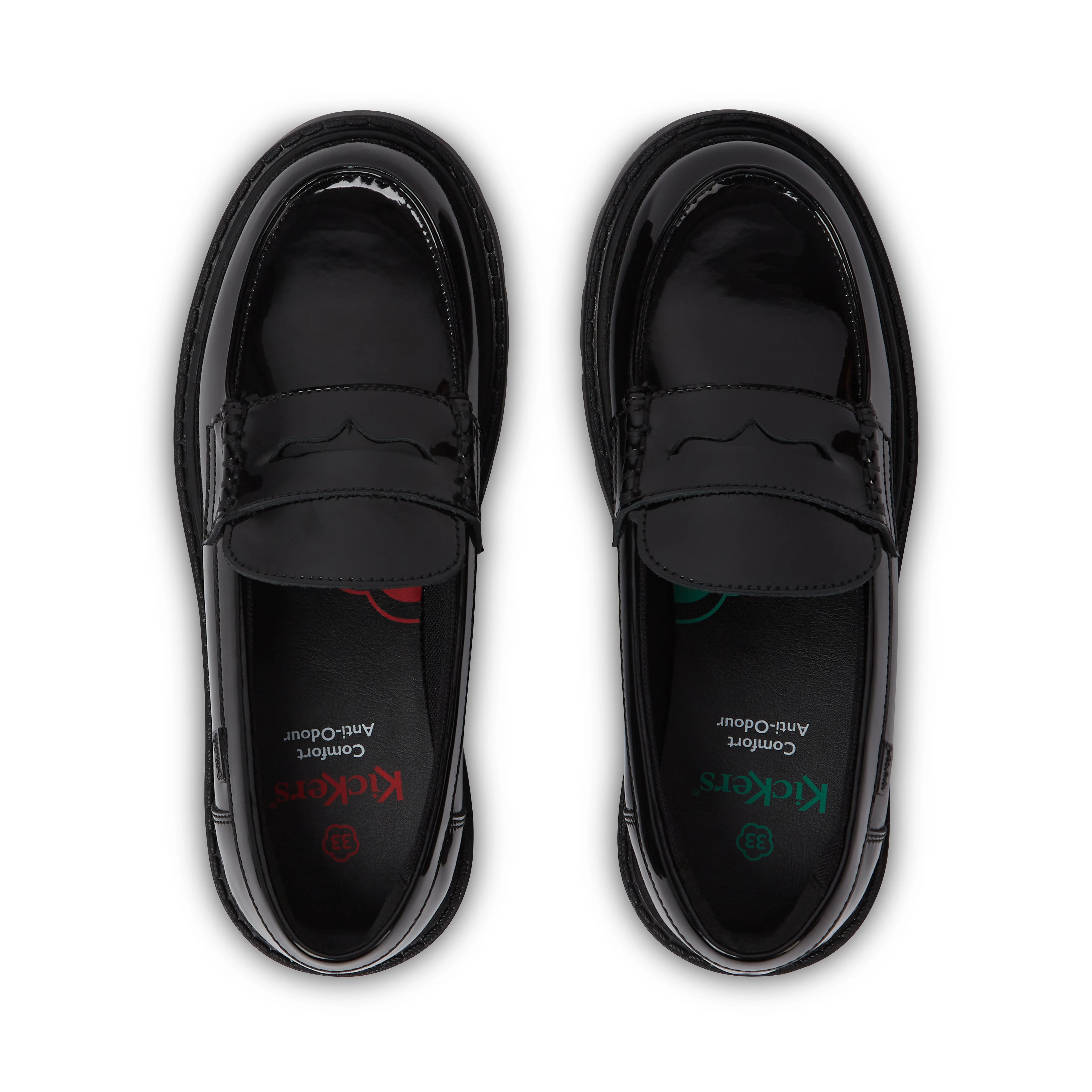 Adult Female Kori Loafer Patent Leather Black - Image 4