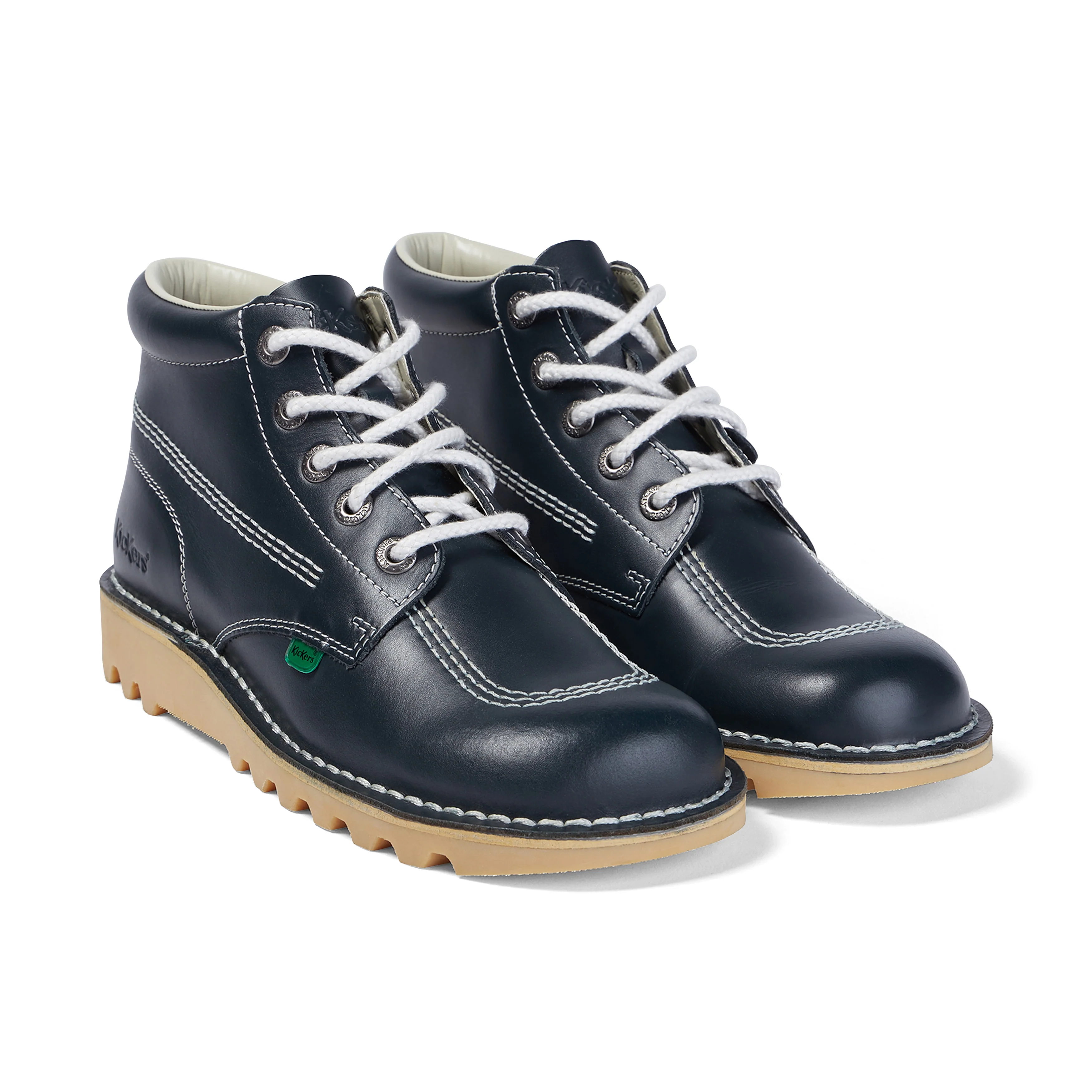 Adult Mens Kick Hi Leather Navy - Image 3