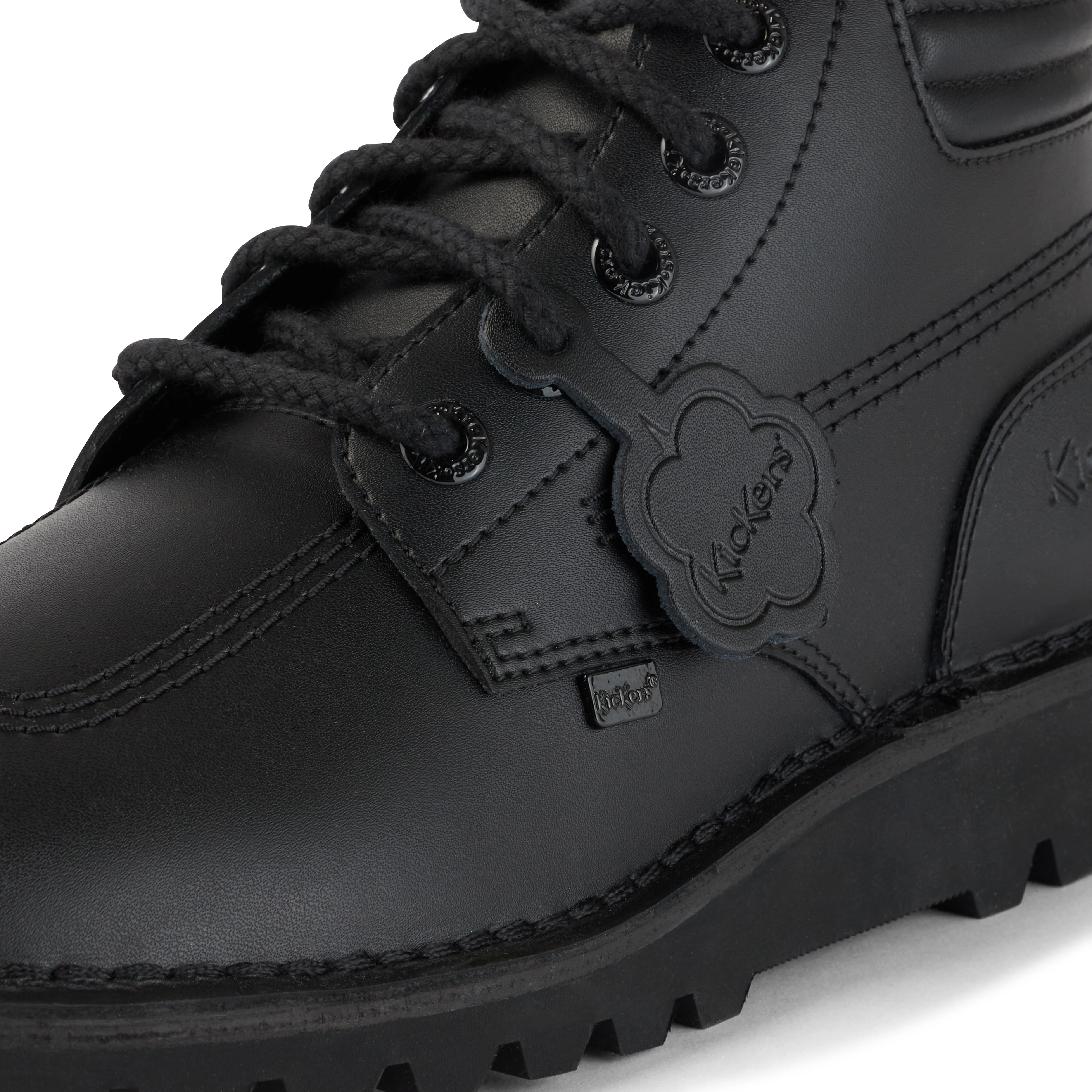 Adult Mens Kick Hi Padded Leather Black - Image 6