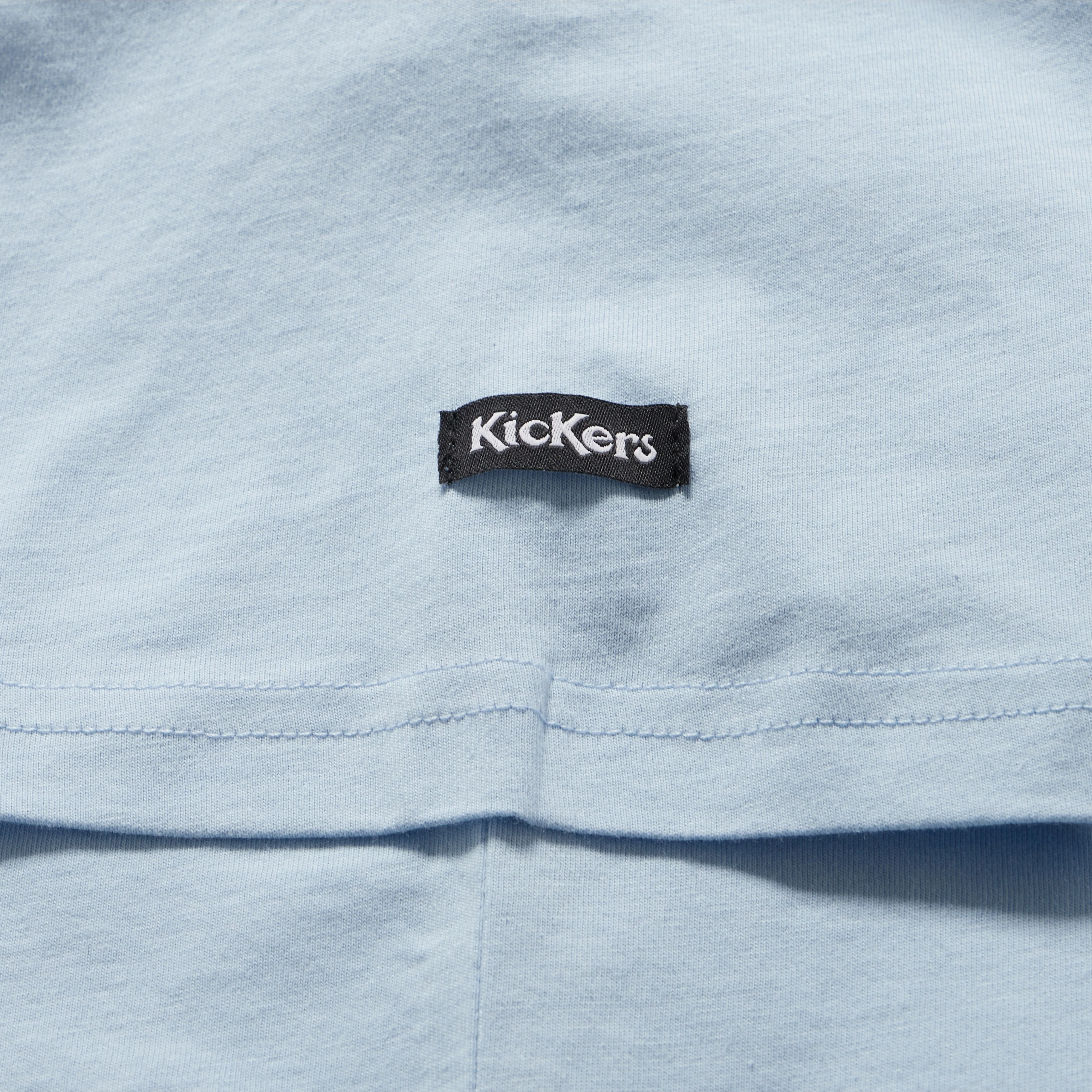 Adult Mens Kickers Classic Box Tee Blue - Image 4
