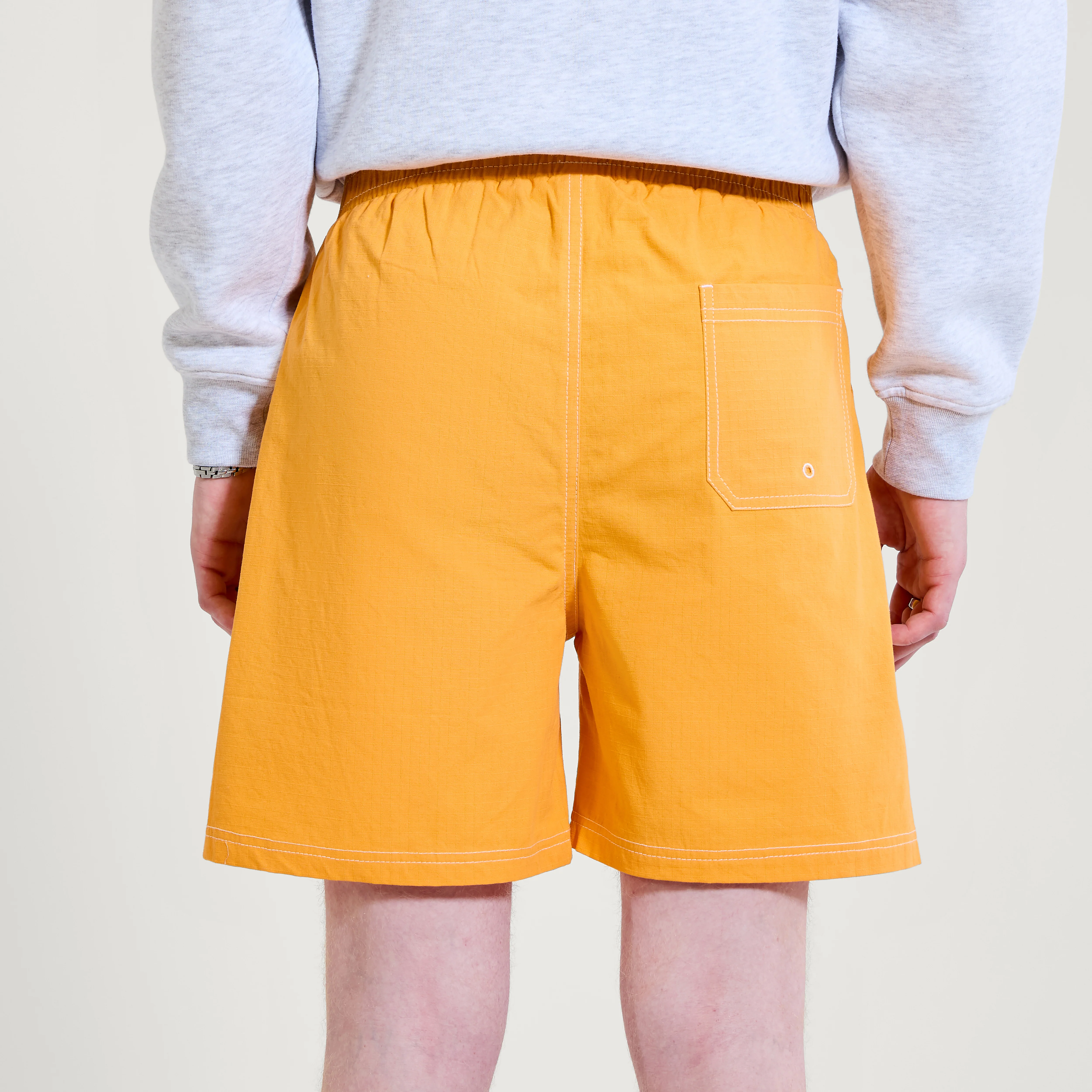 Adult Mens Kickers Swim Short Orange - Image 2
