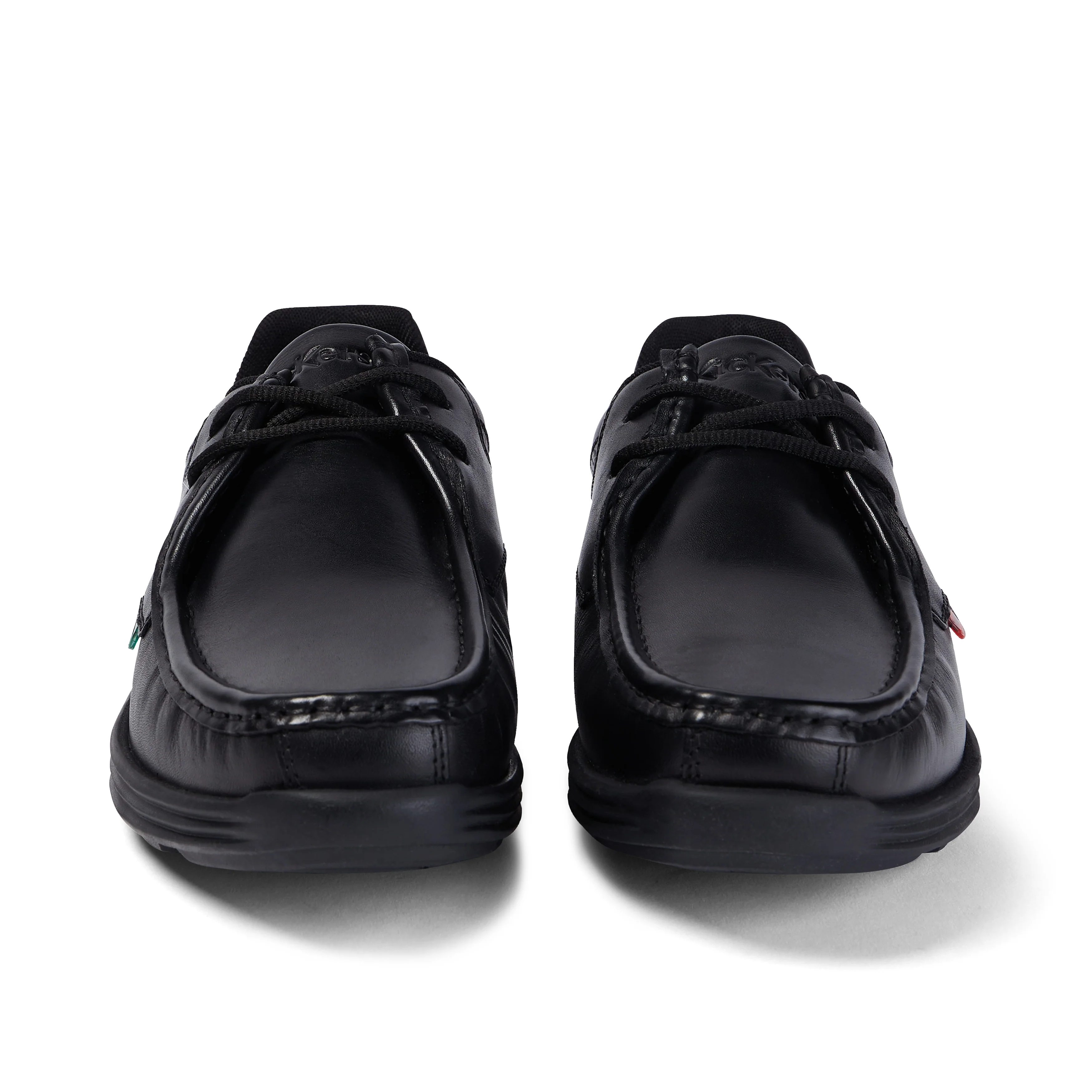 Adult Mens Reasan Lace Leather Black - Image 2