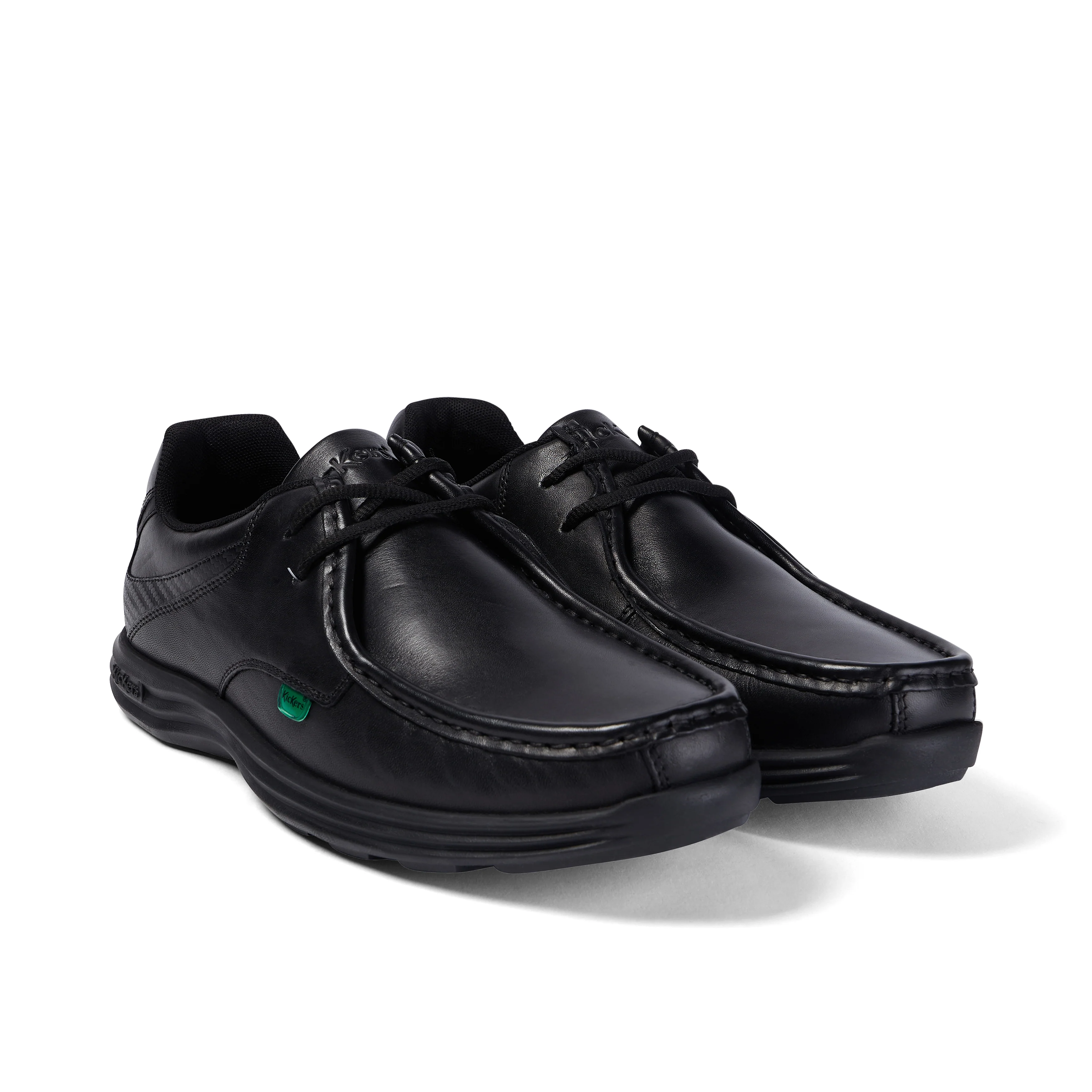 Adult Mens Reasan Lace Leather Black - Image 3
