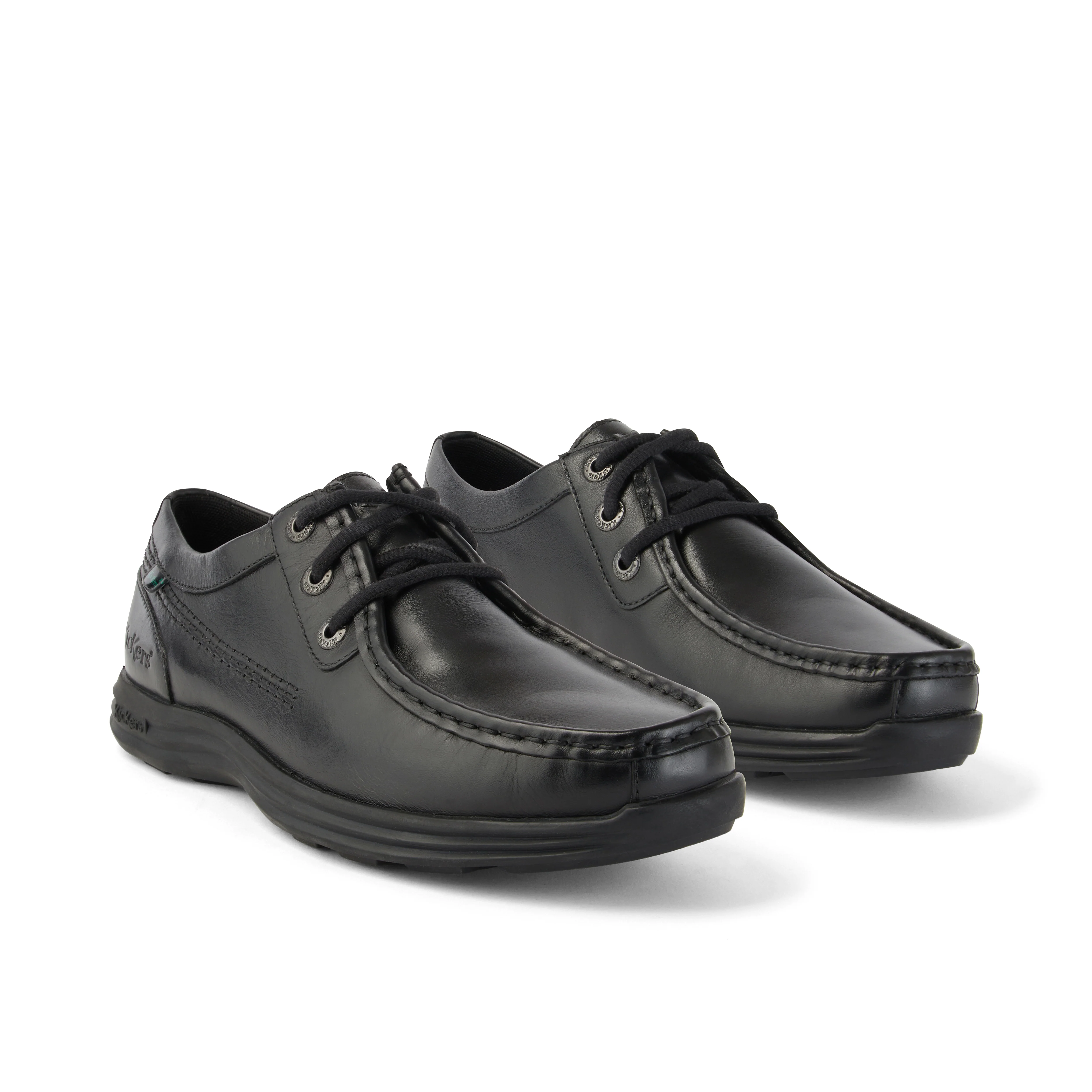 Adult Mens Reasan Moc Leather Black - Image 3