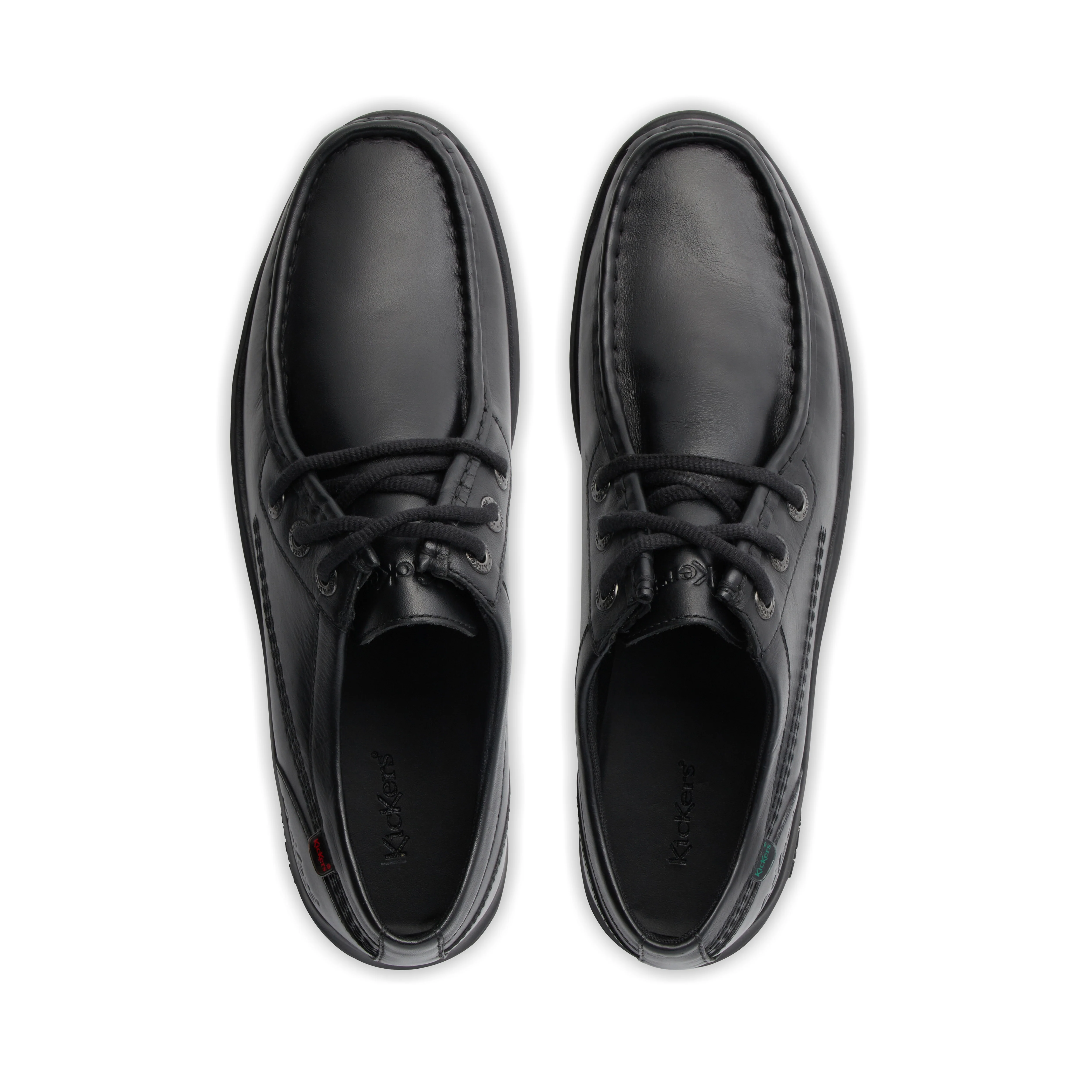 Adult Mens Reasan Moc Leather Black - Image 4