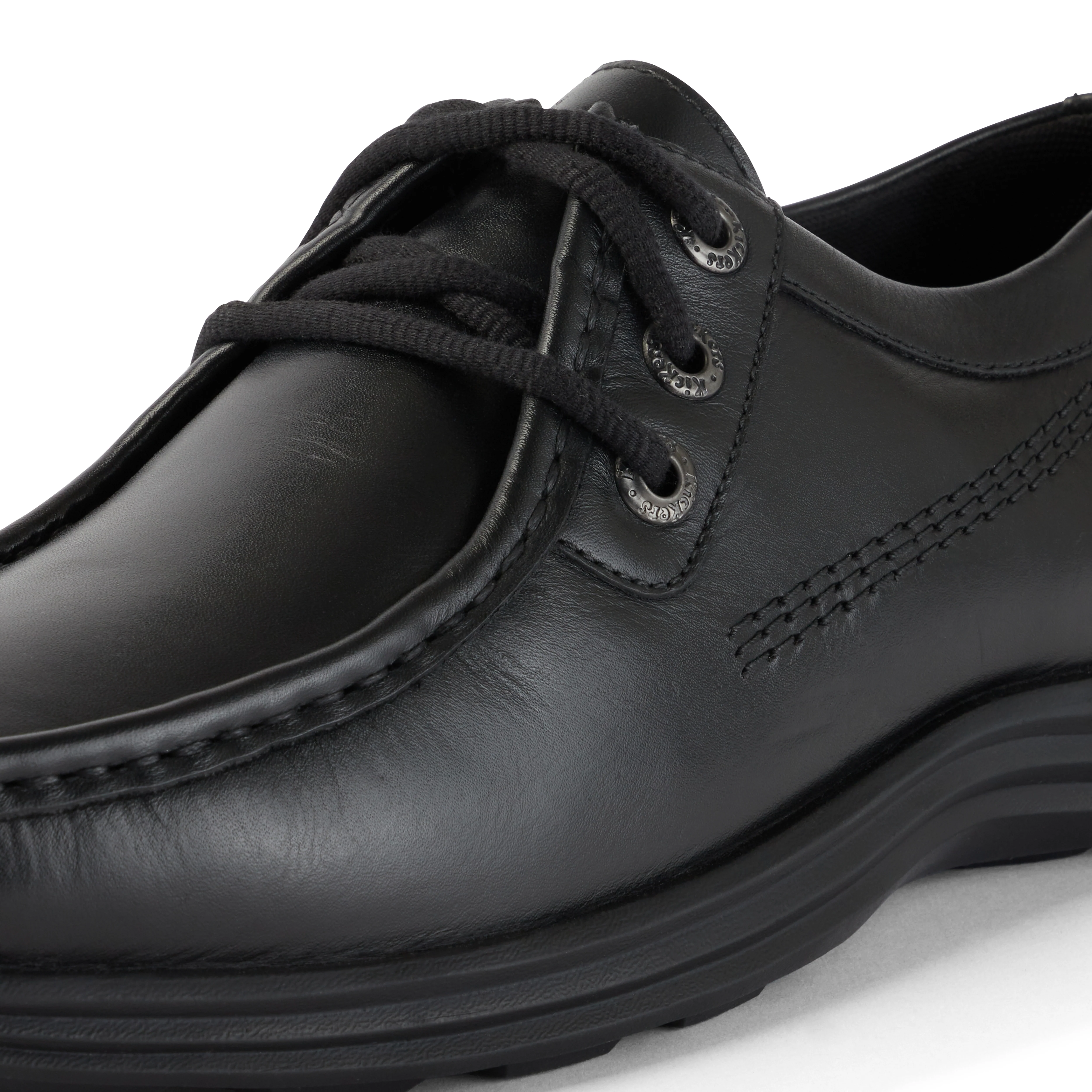 Adult Mens Reasan Moc Leather Black - Image 6