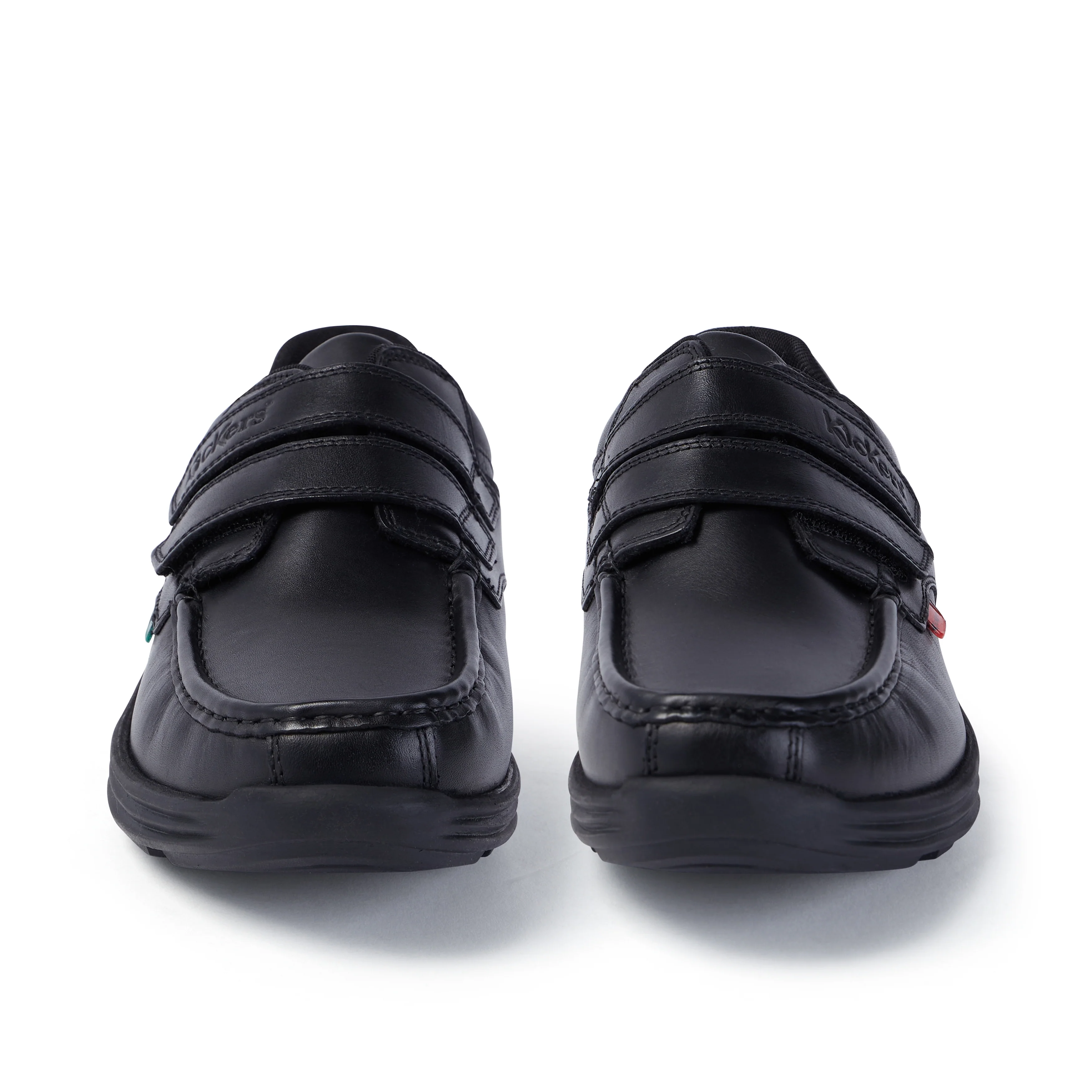 Adult Mens Reasan Strap Leather Black - Image 2