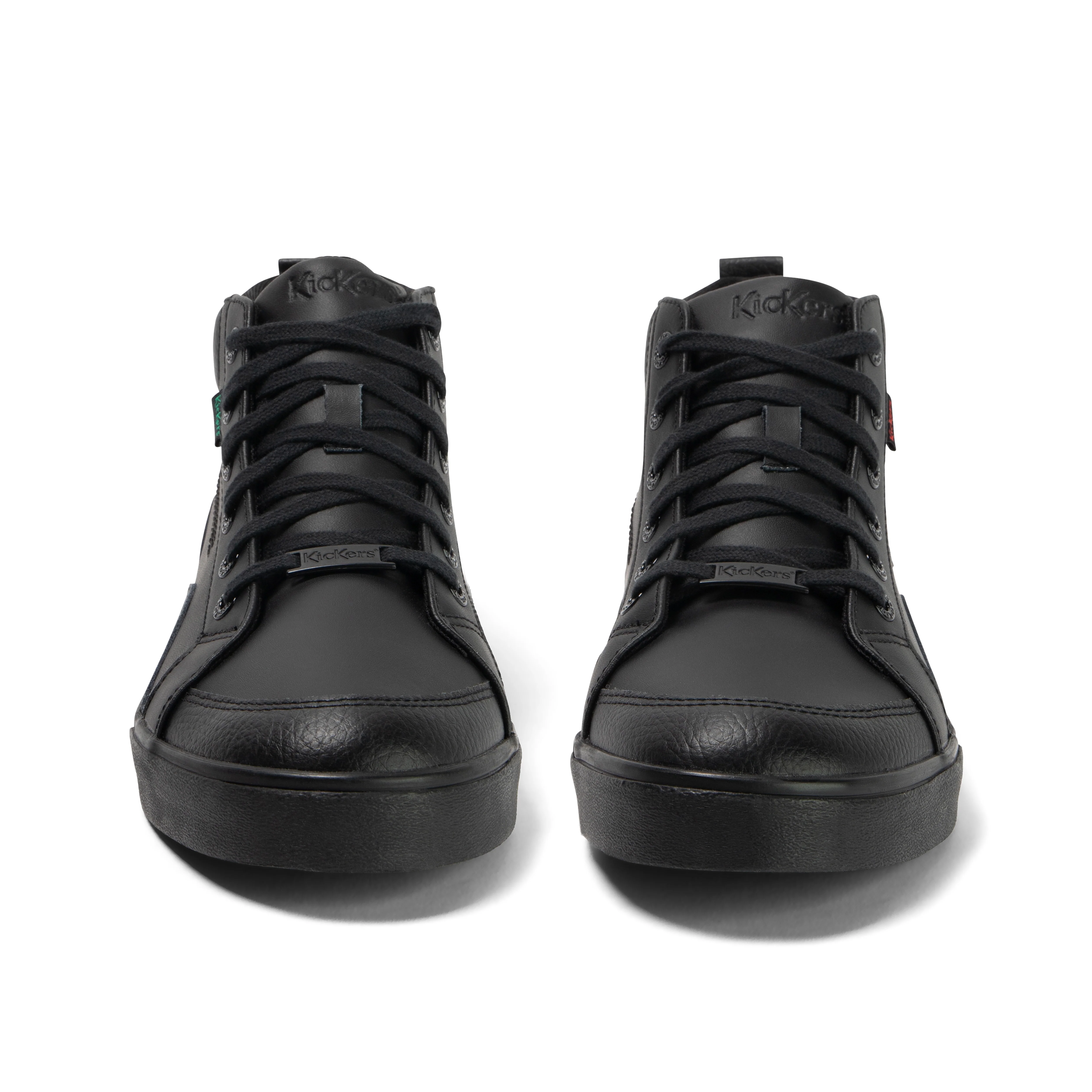 Adult Mens Tovni Hi Mix Leather Black - Image 2