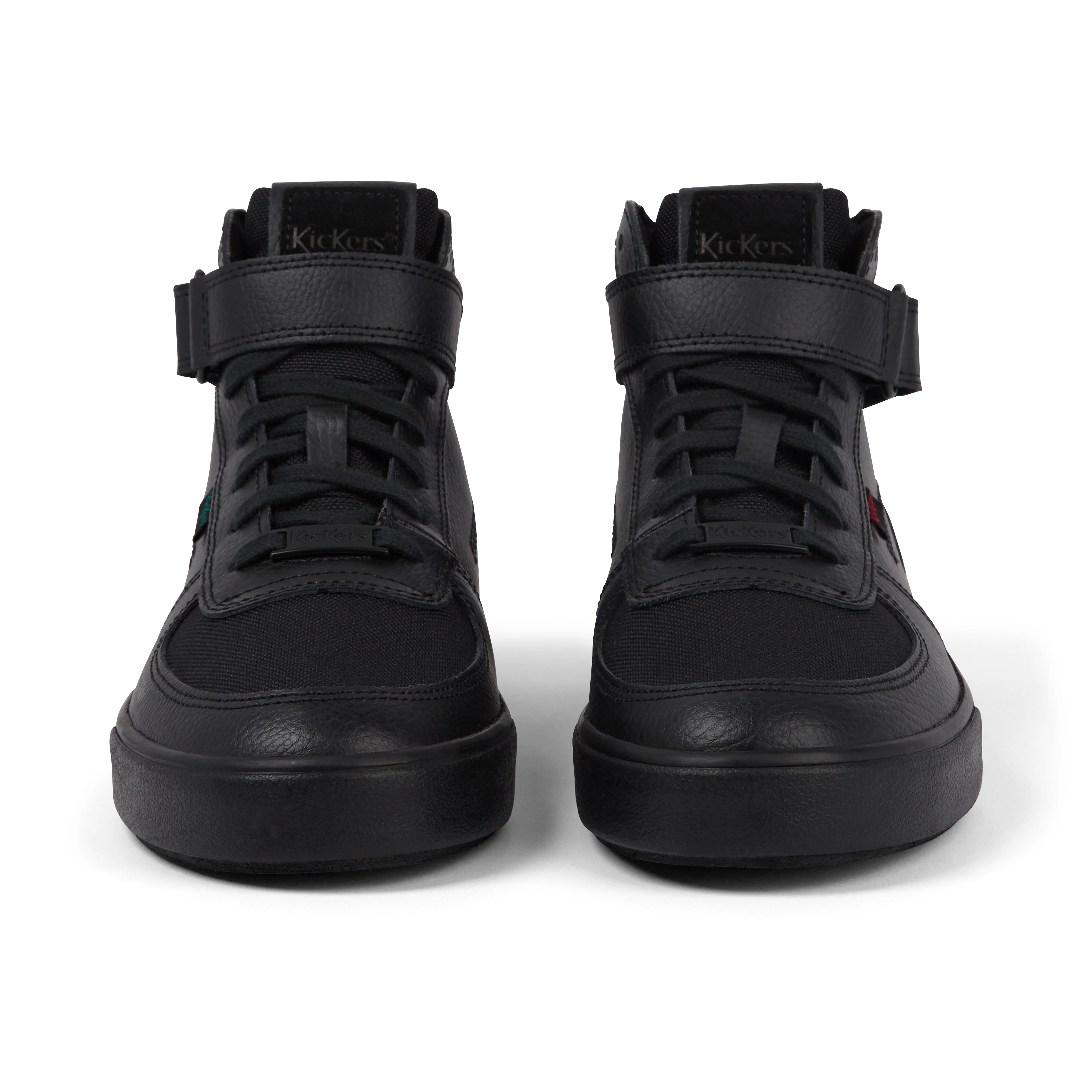 Adult Mens Tovni Hi Mix Mesh Text Boots Black - Image 2