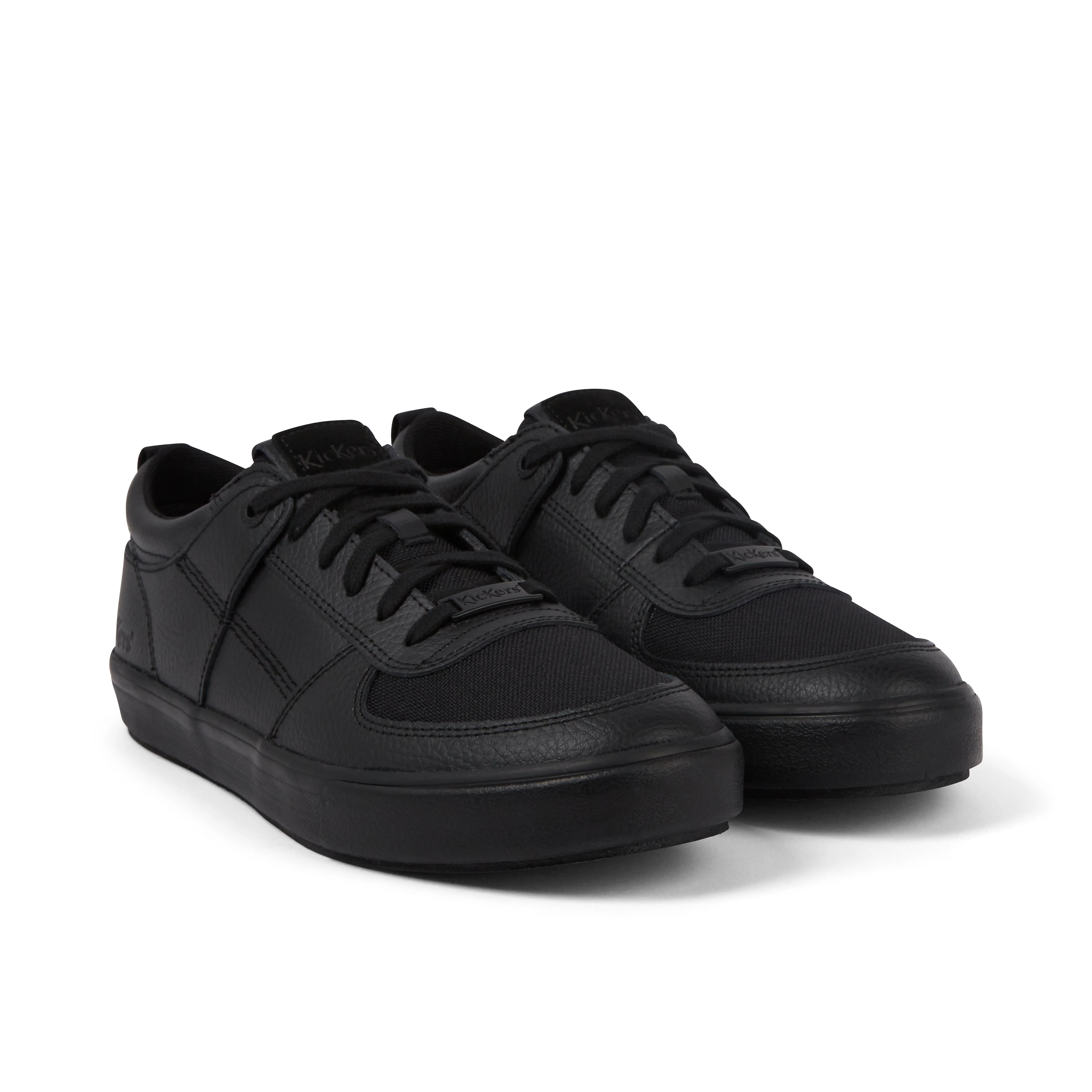 Adult Mens Tovni Lo Mix Mesh Text Shoes Black - Image 3