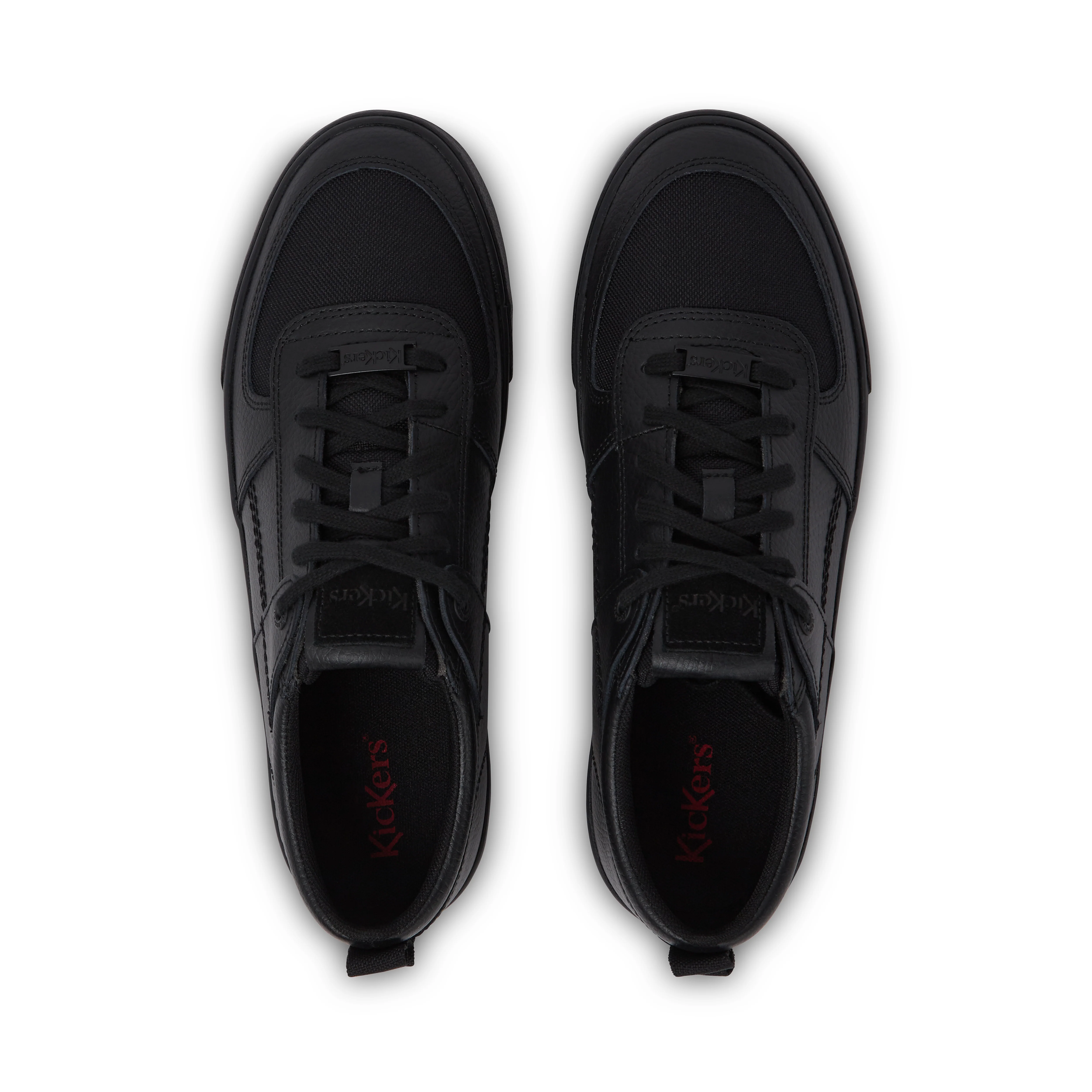 Adult Mens Tovni Lo Mix Mesh Text Shoes Black - Image 4