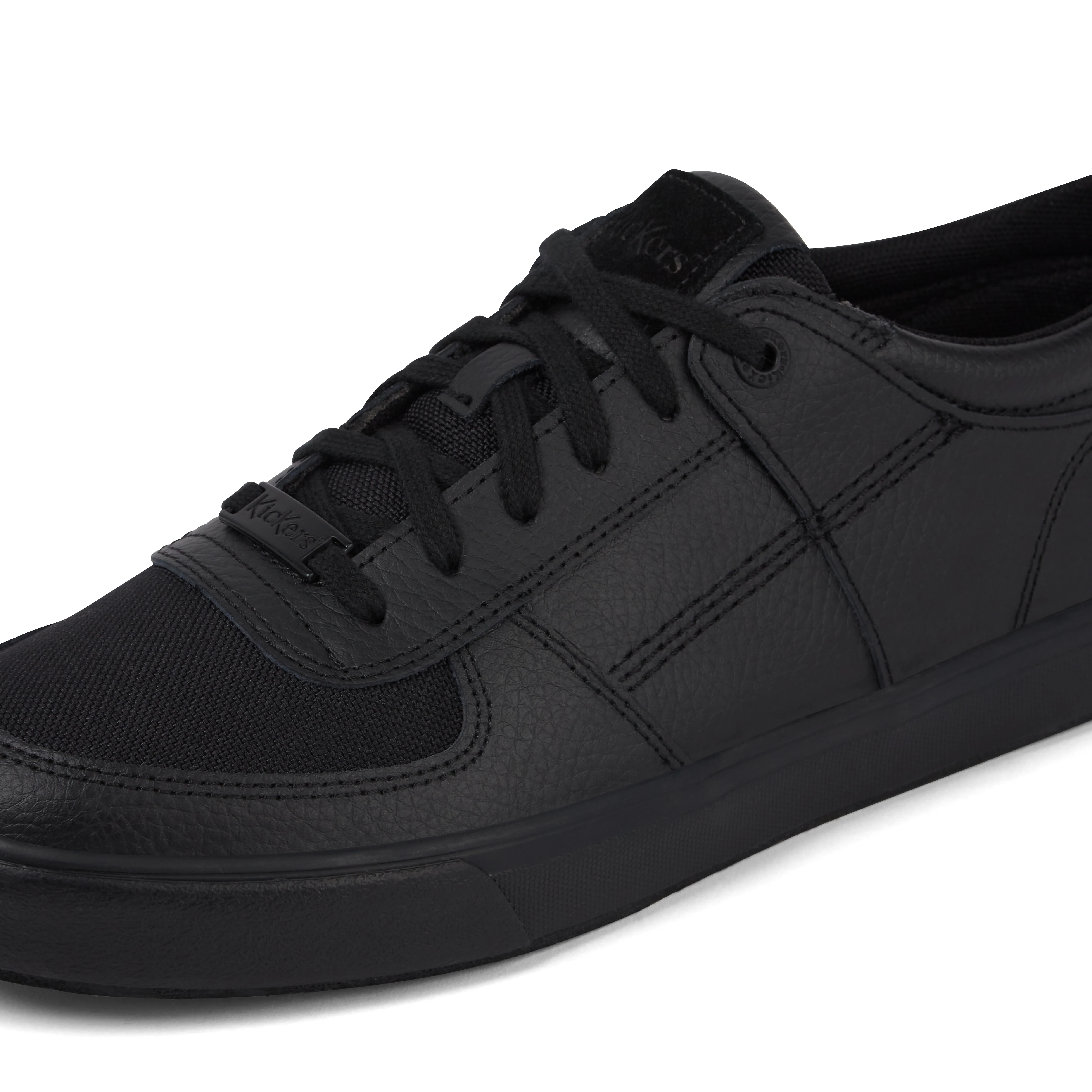 Adult Mens Tovni Lo Mix Mesh Text Shoes Black - Image 6