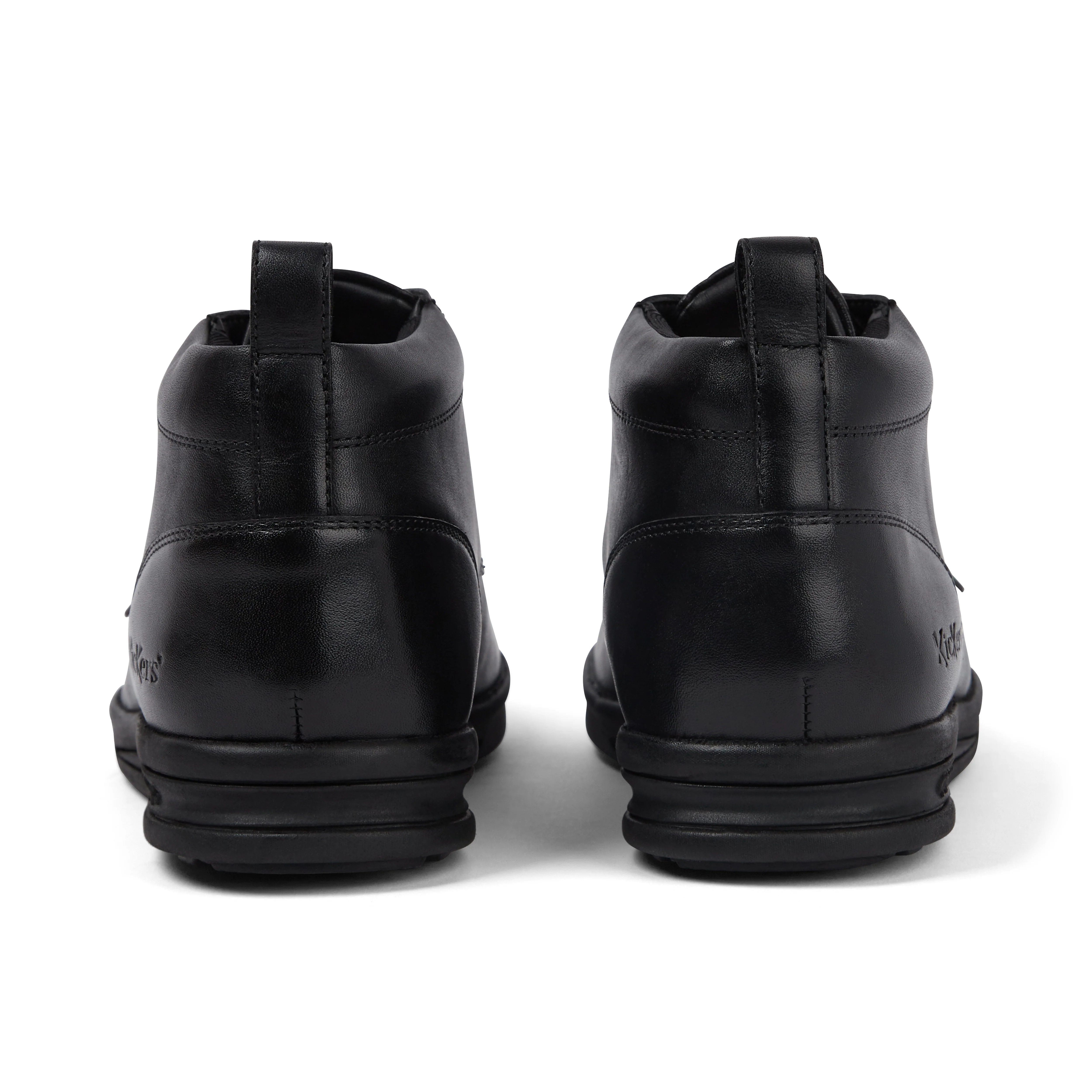 Youth Mens Troiko Hi Leather Boots Black - Image 5