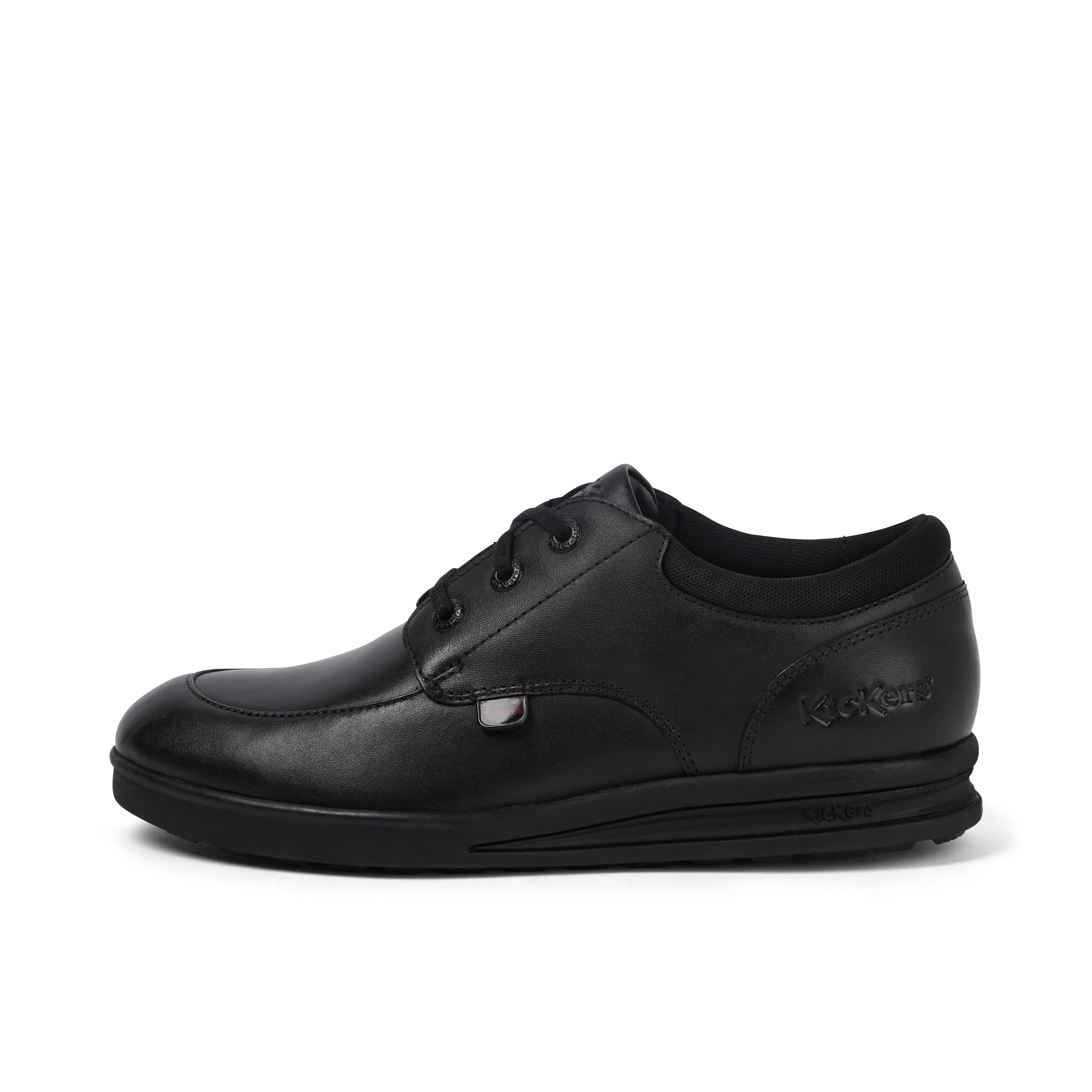 Youth Mens Troiko Lo Leather Shoes Black