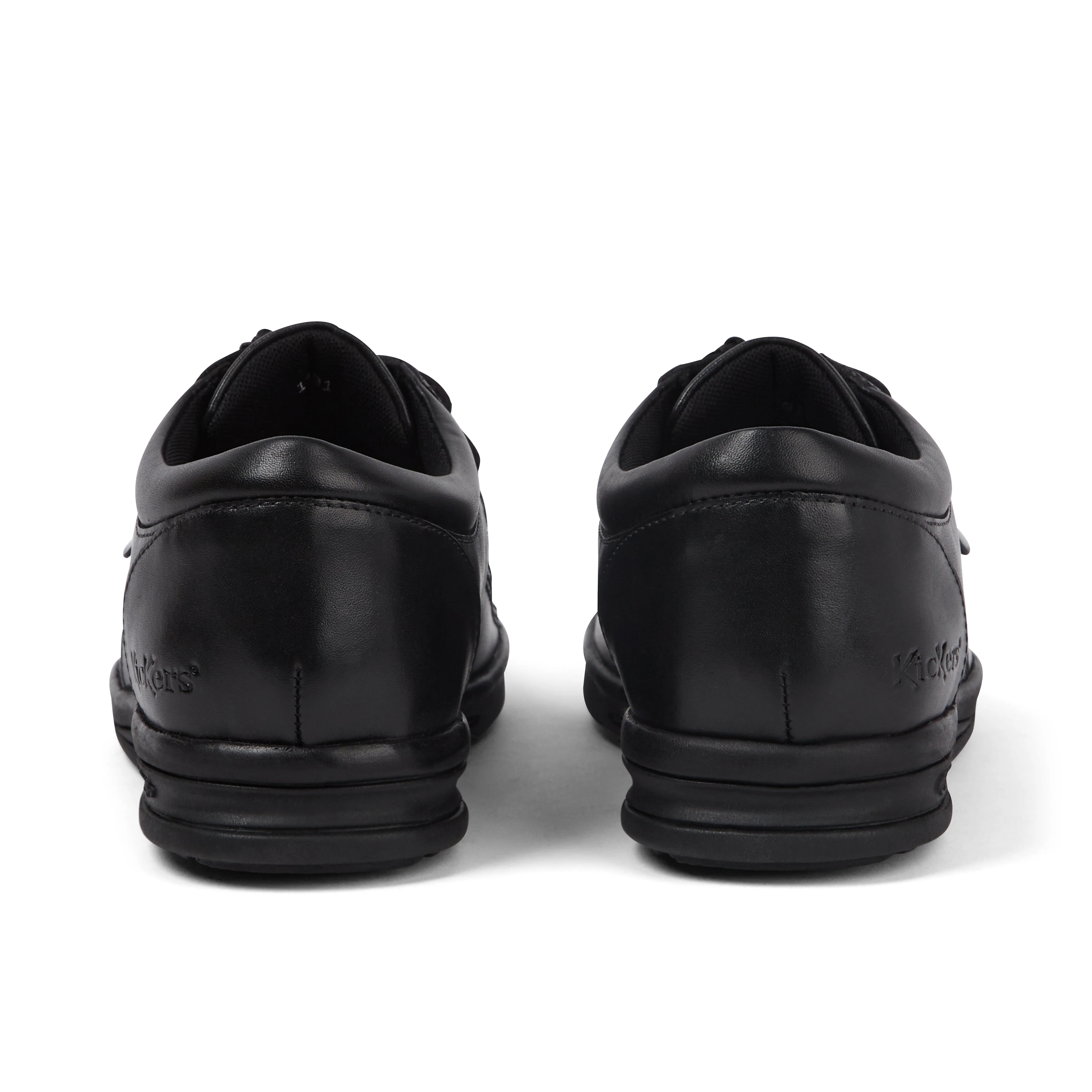 Youth Mens Troiko Wall Leather Shoes Black - Image 5