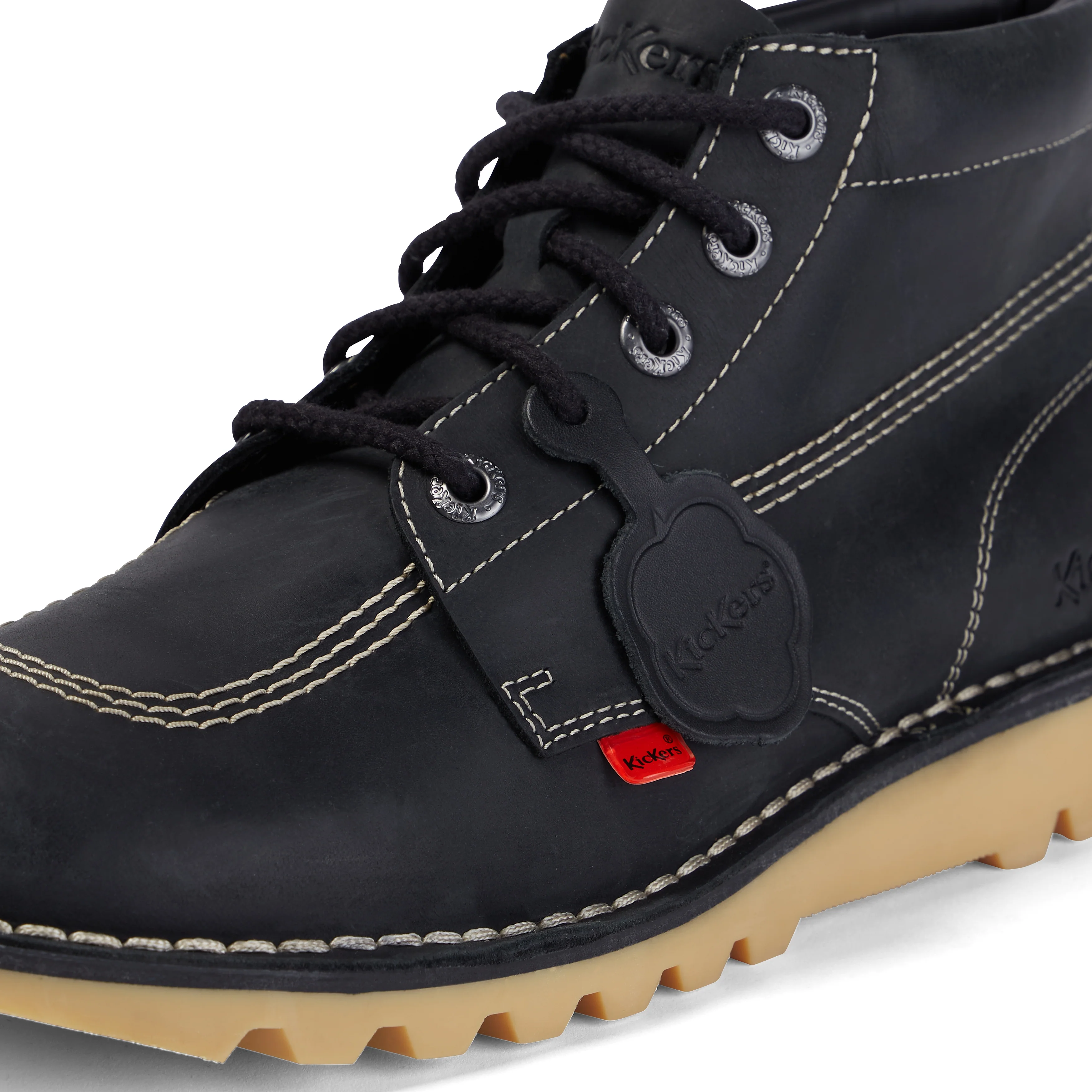 Adult Unisex Kick Hi Black/White - Image 6