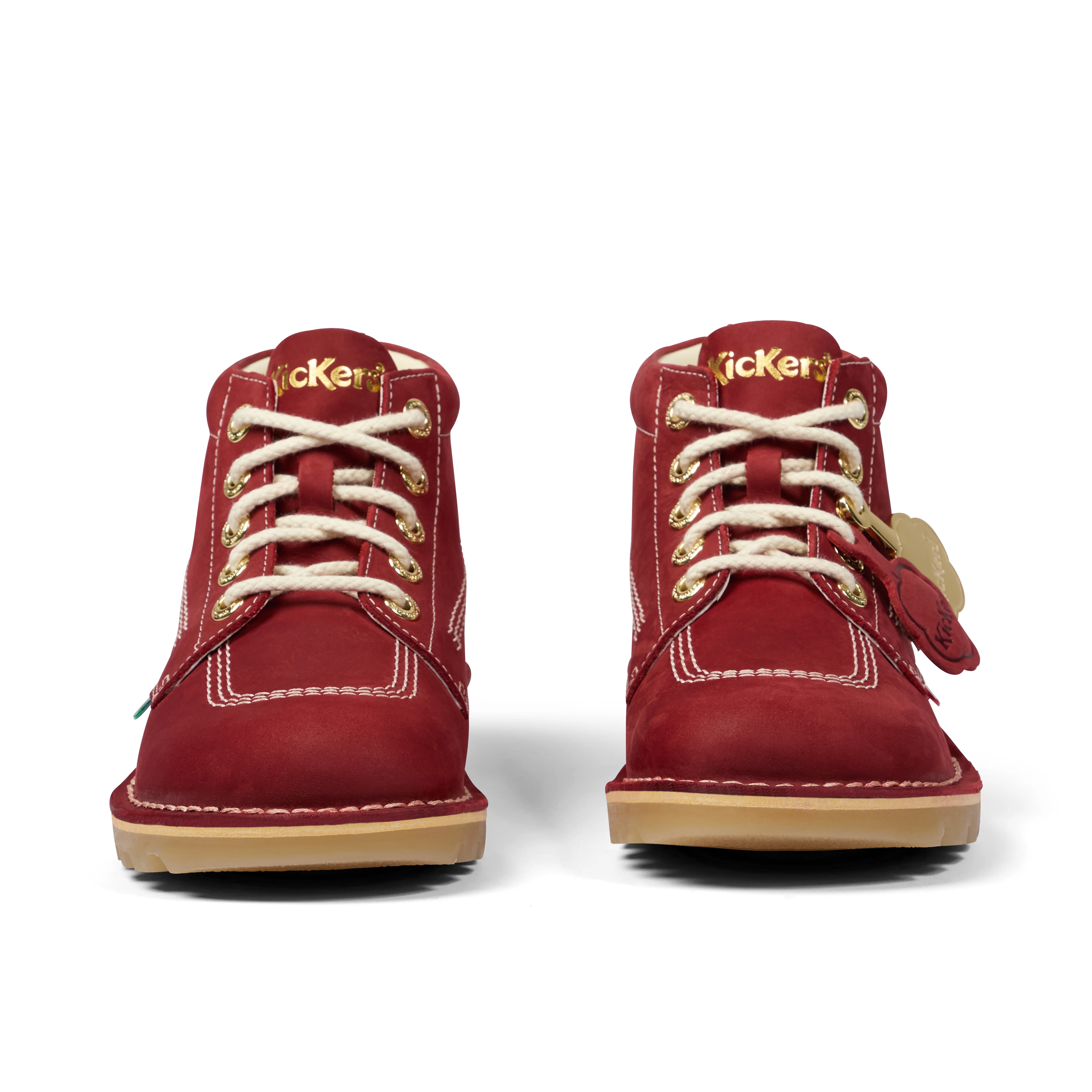 Adult Unisex Kick Hi Goldie Boots Red - Image 2