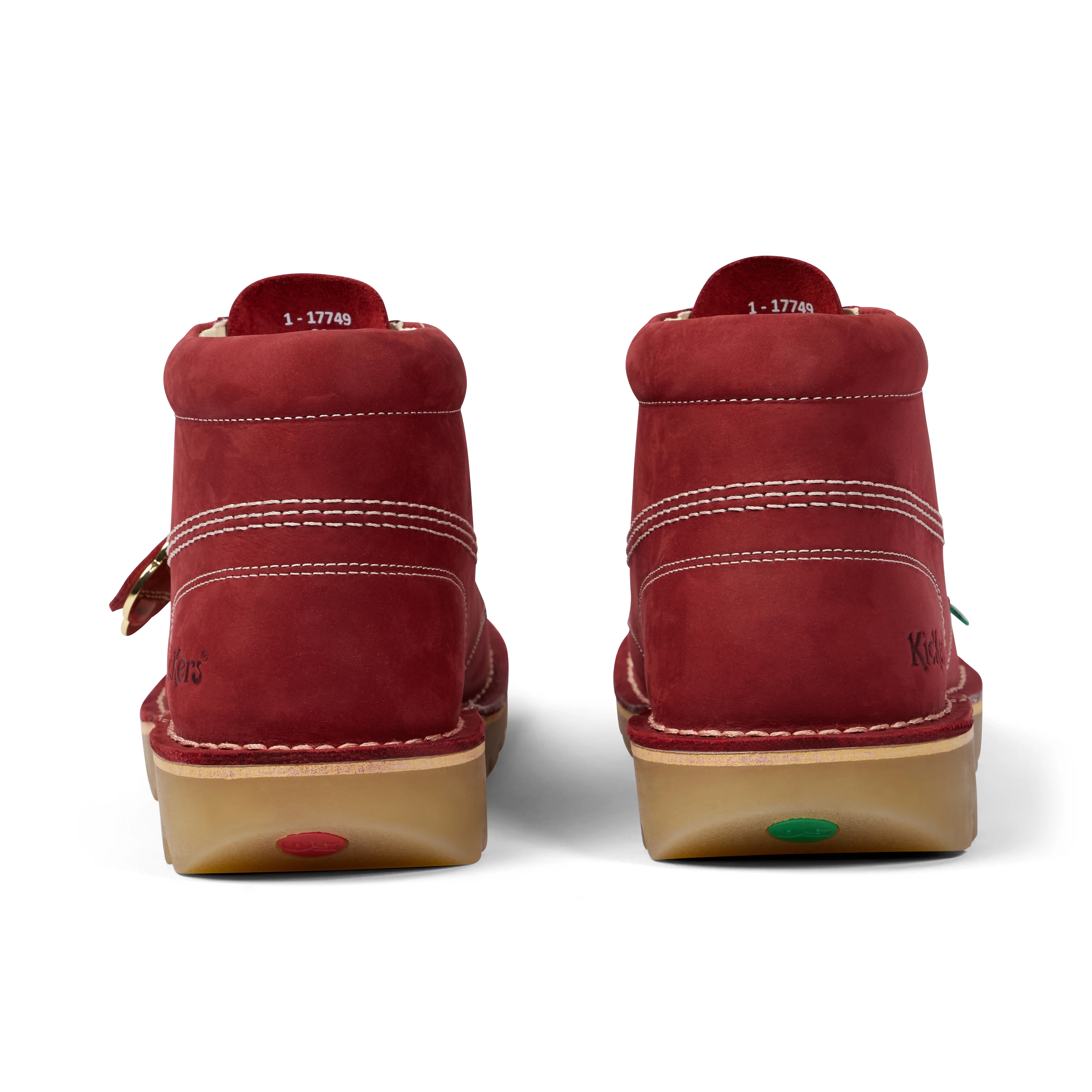 Adult Unisex Kick Hi Goldie Boots Red - Image 5