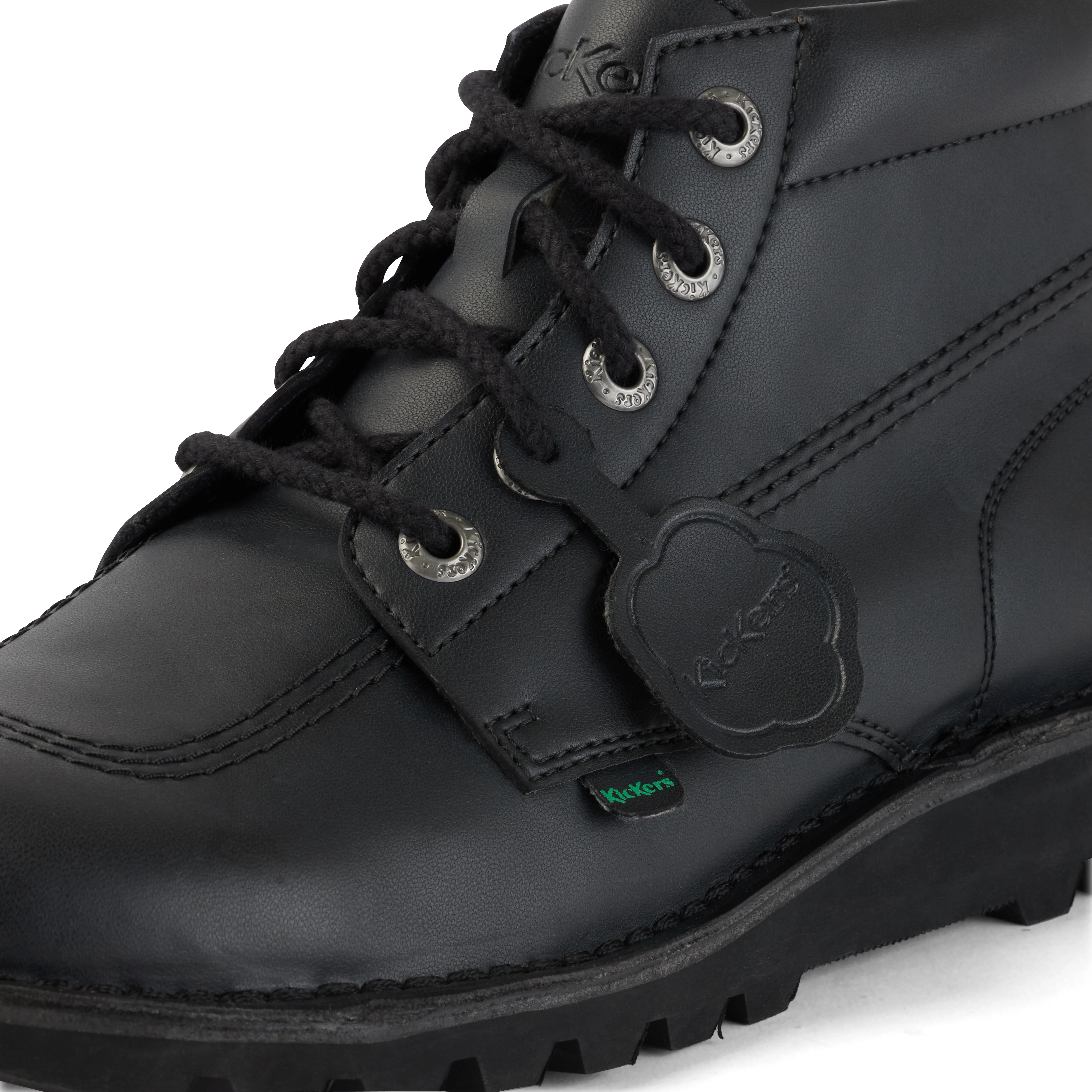 Adult Unisex Kick Hi Leather Alternative Black - Image 6