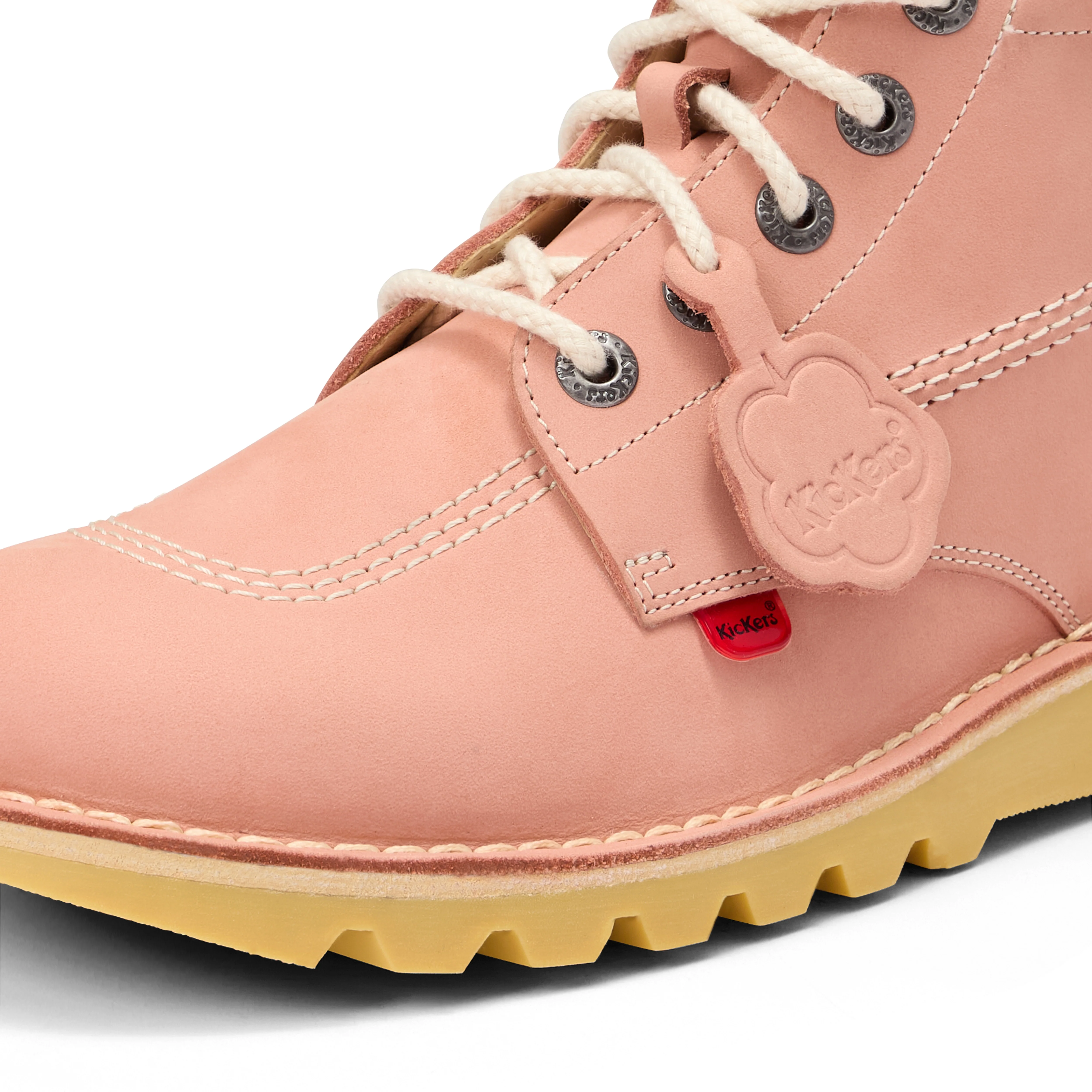Adult Unisex Kick Hi Nubuck Light Pink - Image 6