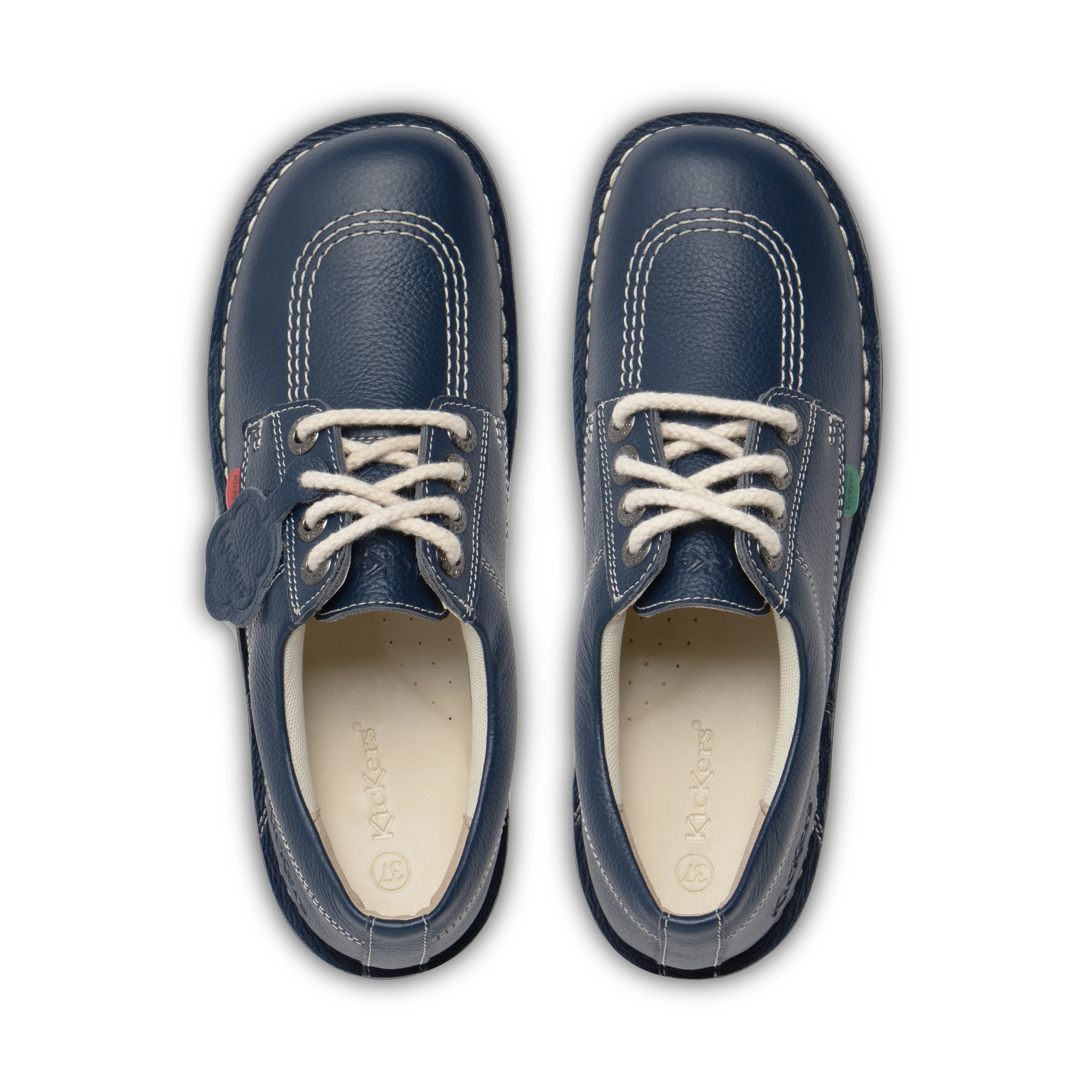 Adult Unisex Kick Lo Leather Navy - Image 4
