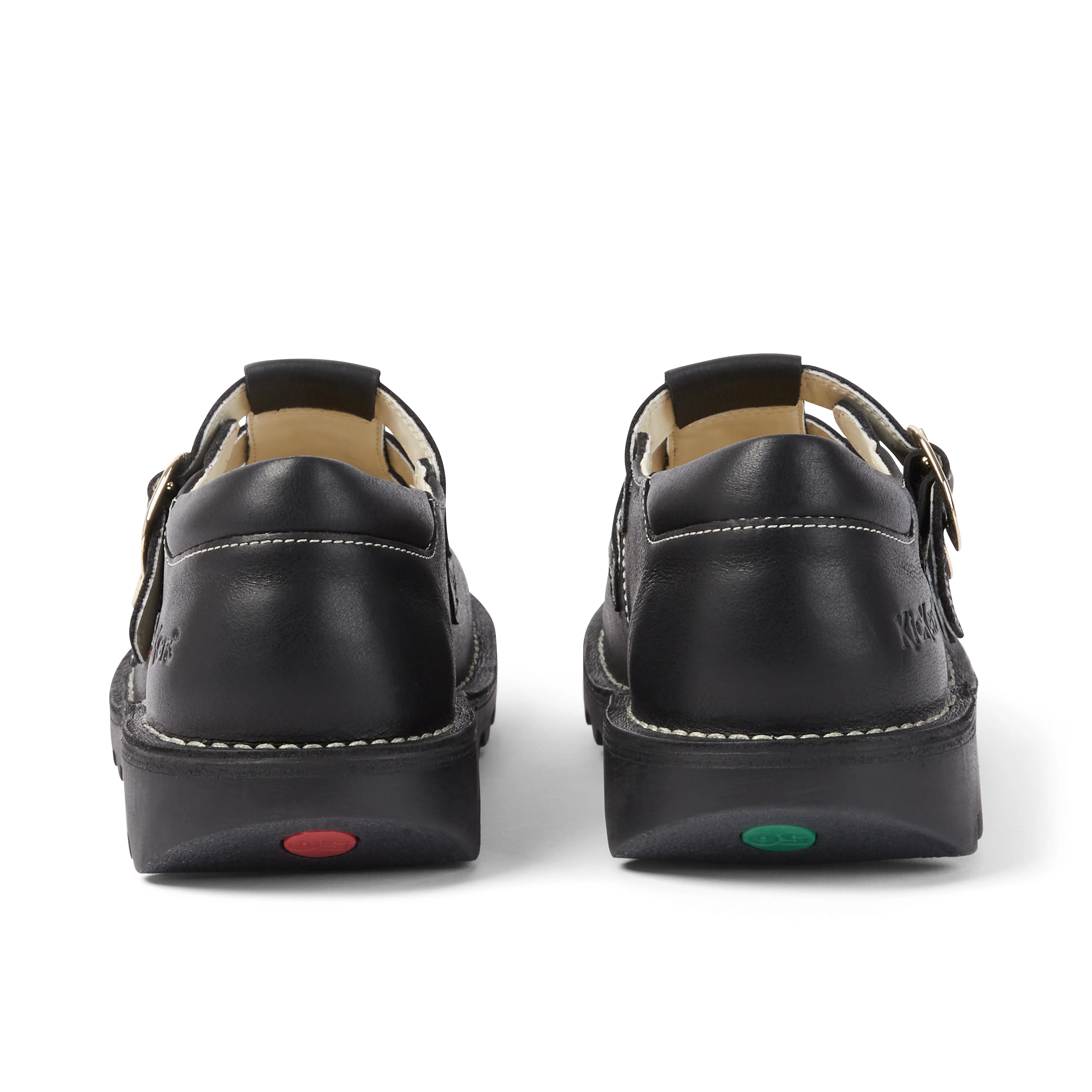 Adult Unisex Kick T-Bar Goldie Shoes Black - Image 5