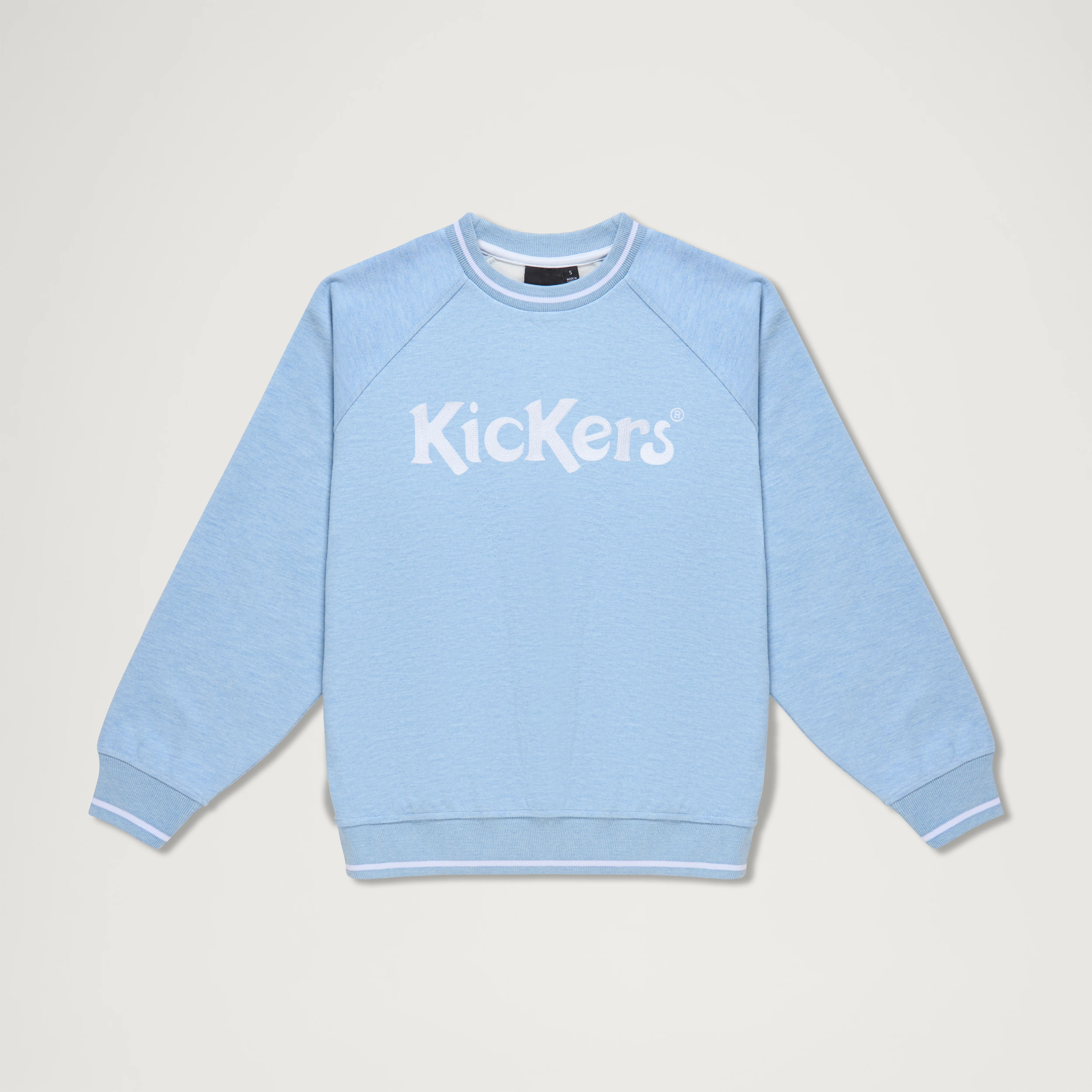 Adult Unisex Kicker Classic Crew Sweatshirt Blue - Image 3