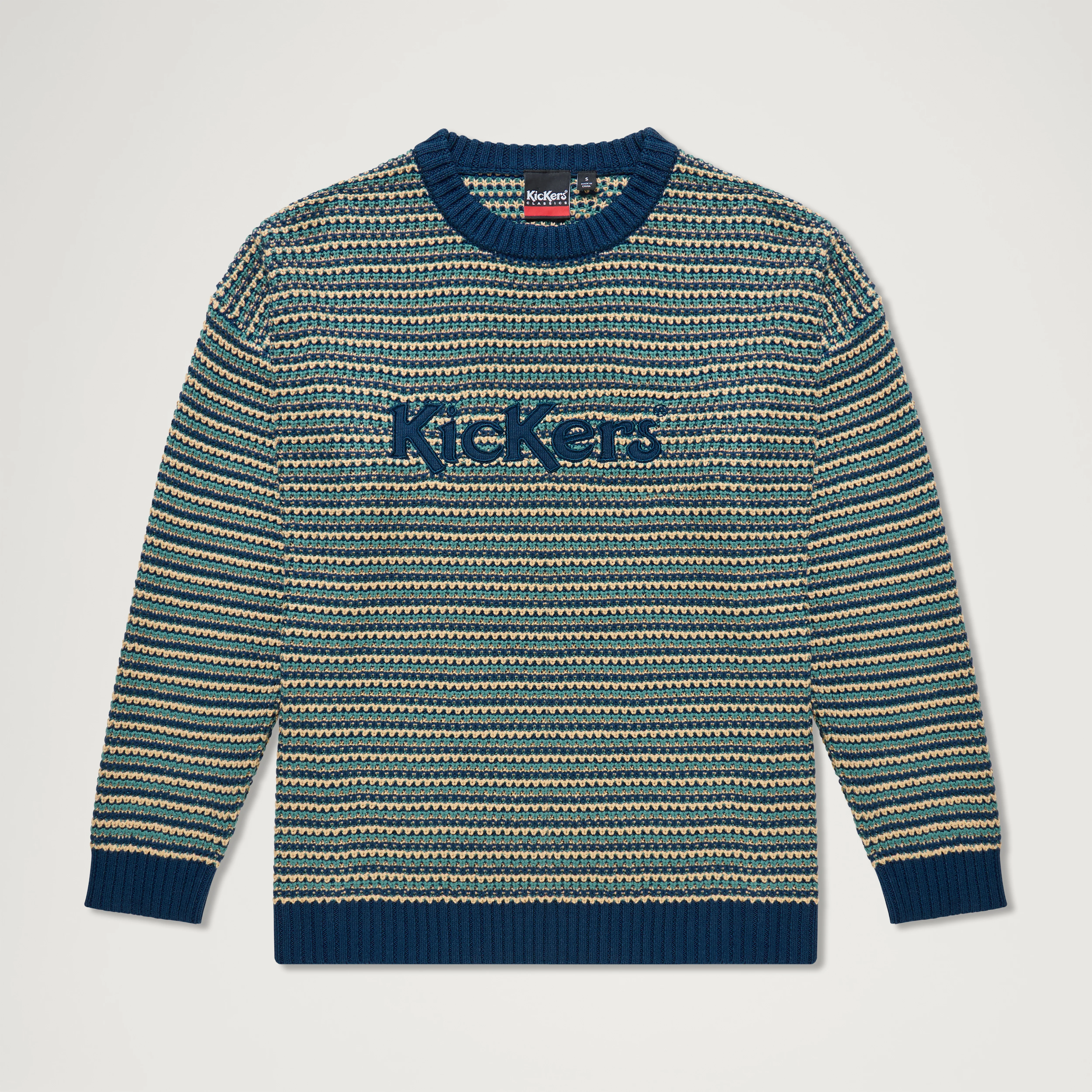 Adult Unisex Kickers Chest Logo Knit Multi - Image 3
