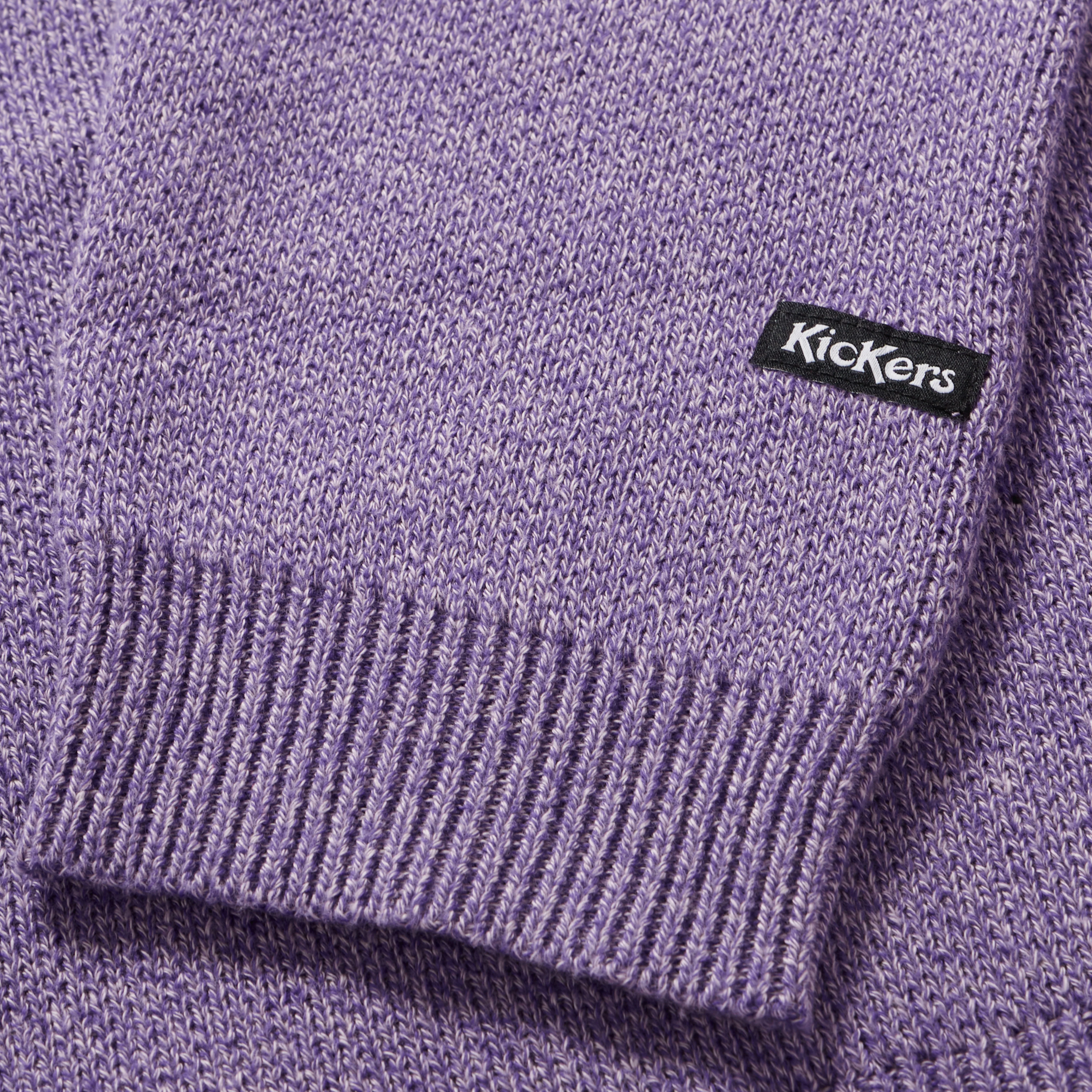 Adult Unisex Kickers Chest Logo Knit Purple - Image 6