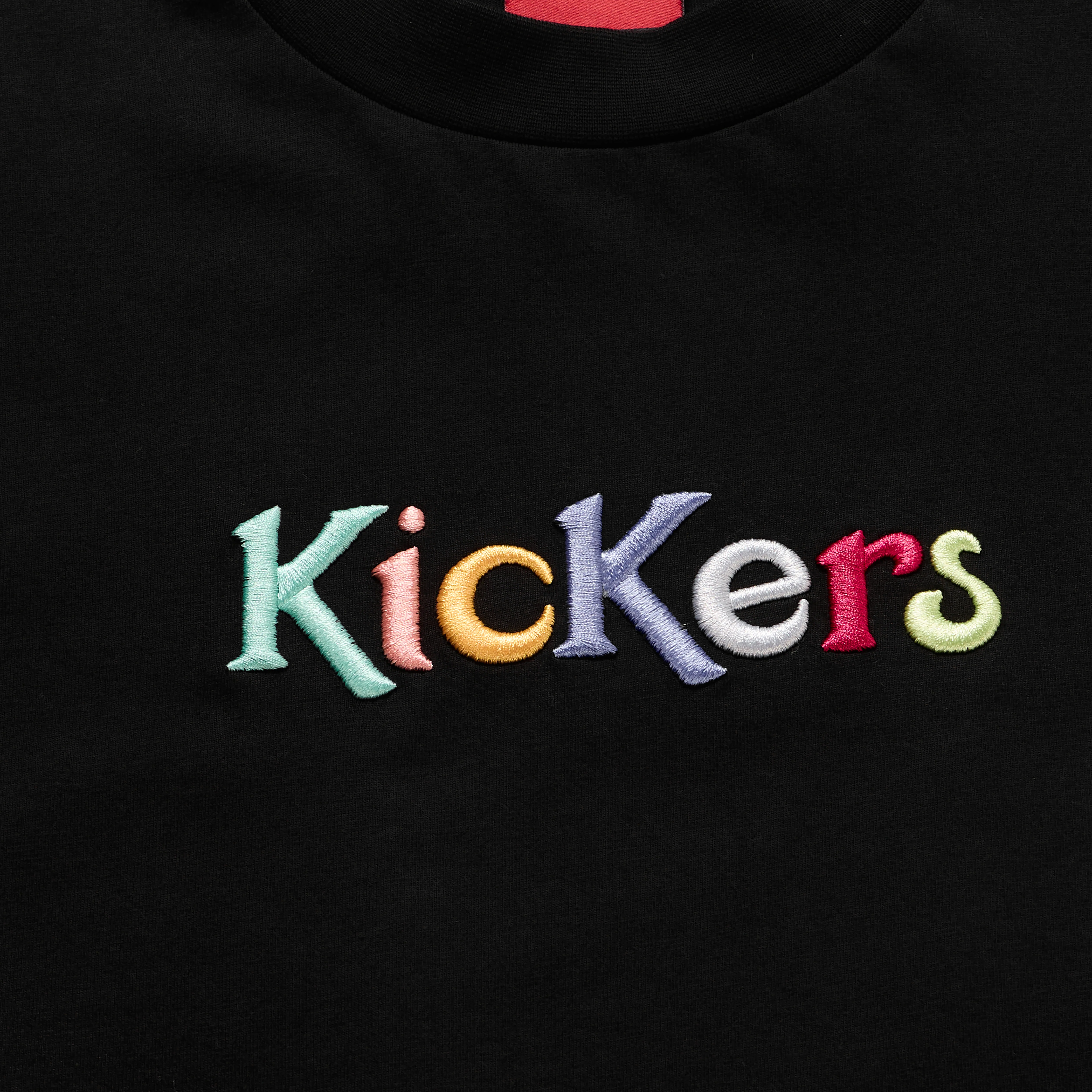 Adult Unisex Kickers Classic Short Sleeve Tee Black - Image 4