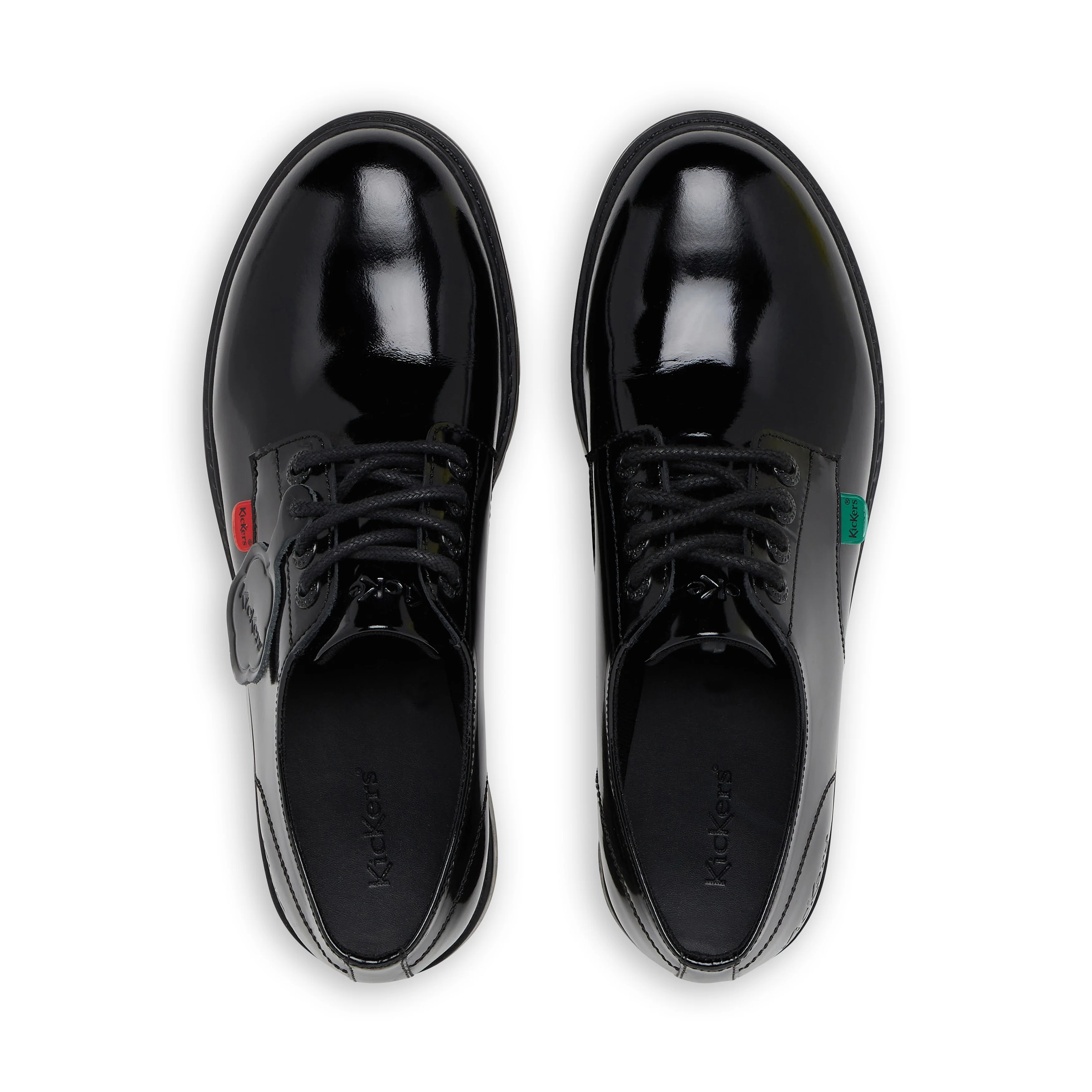 Adult Womens Finley Lo Patent Leather Black - Image 4