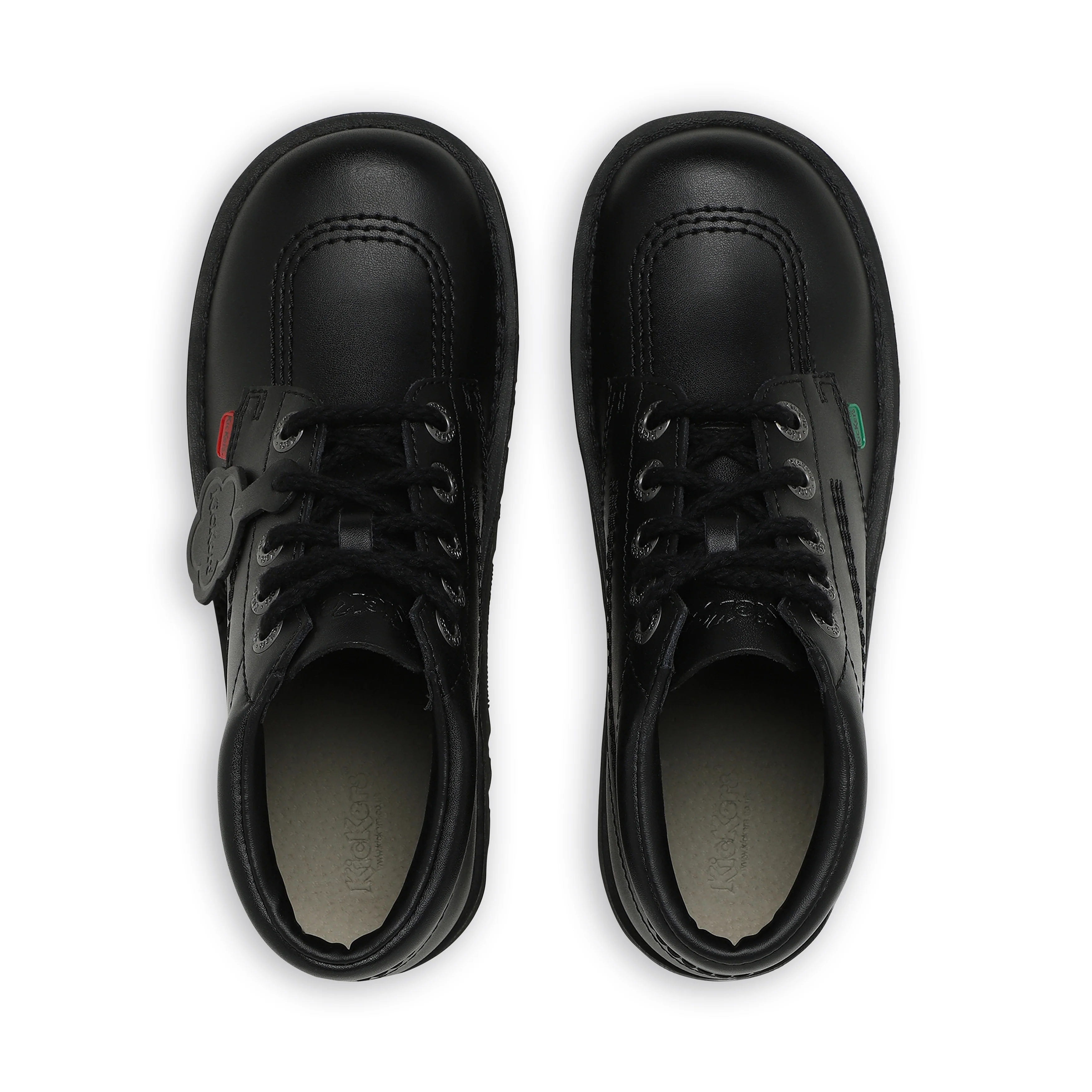 Adult Womens Kick Hi Leather Black - Image 4