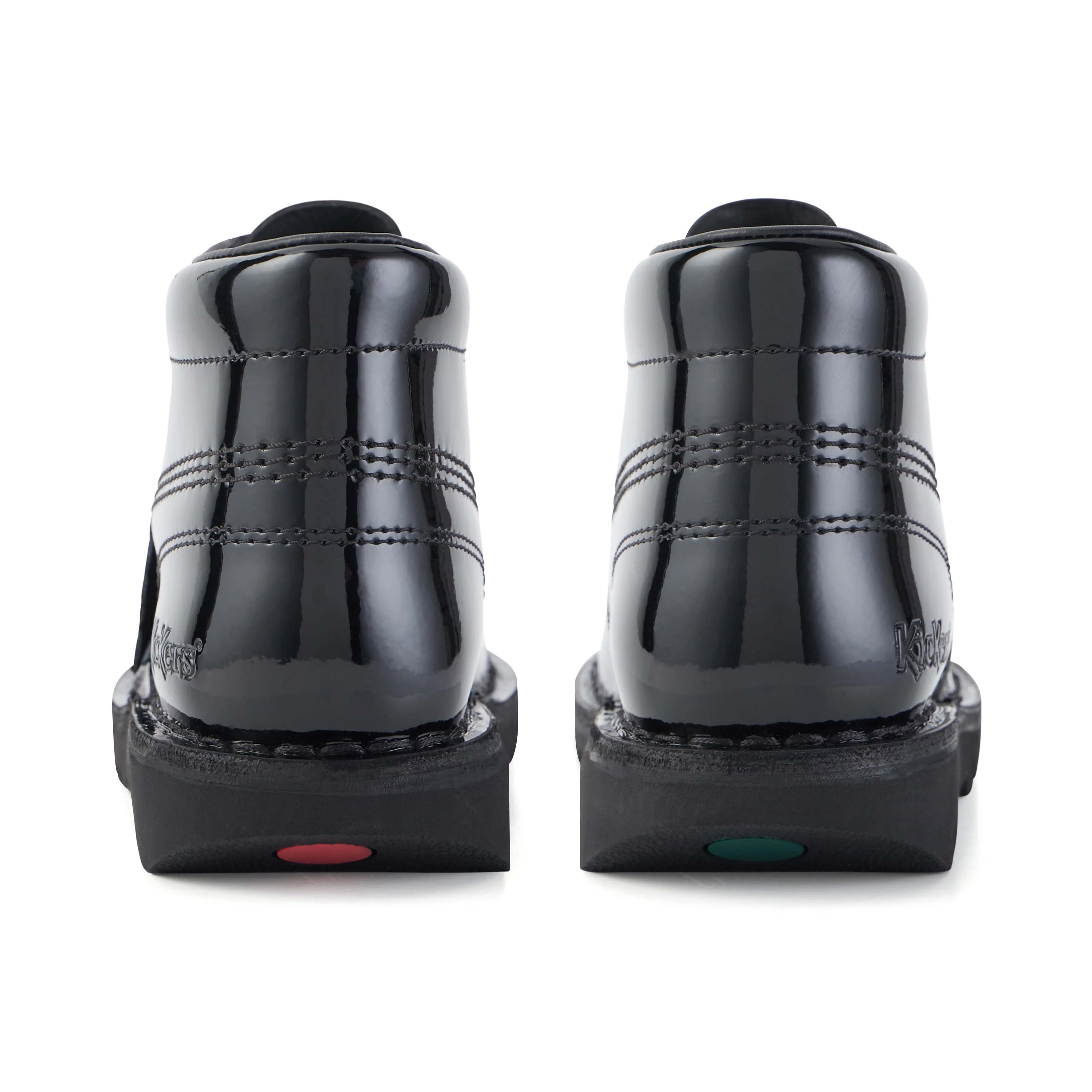 Adult Womens Kick Hi Patent Leather Black - Image 5