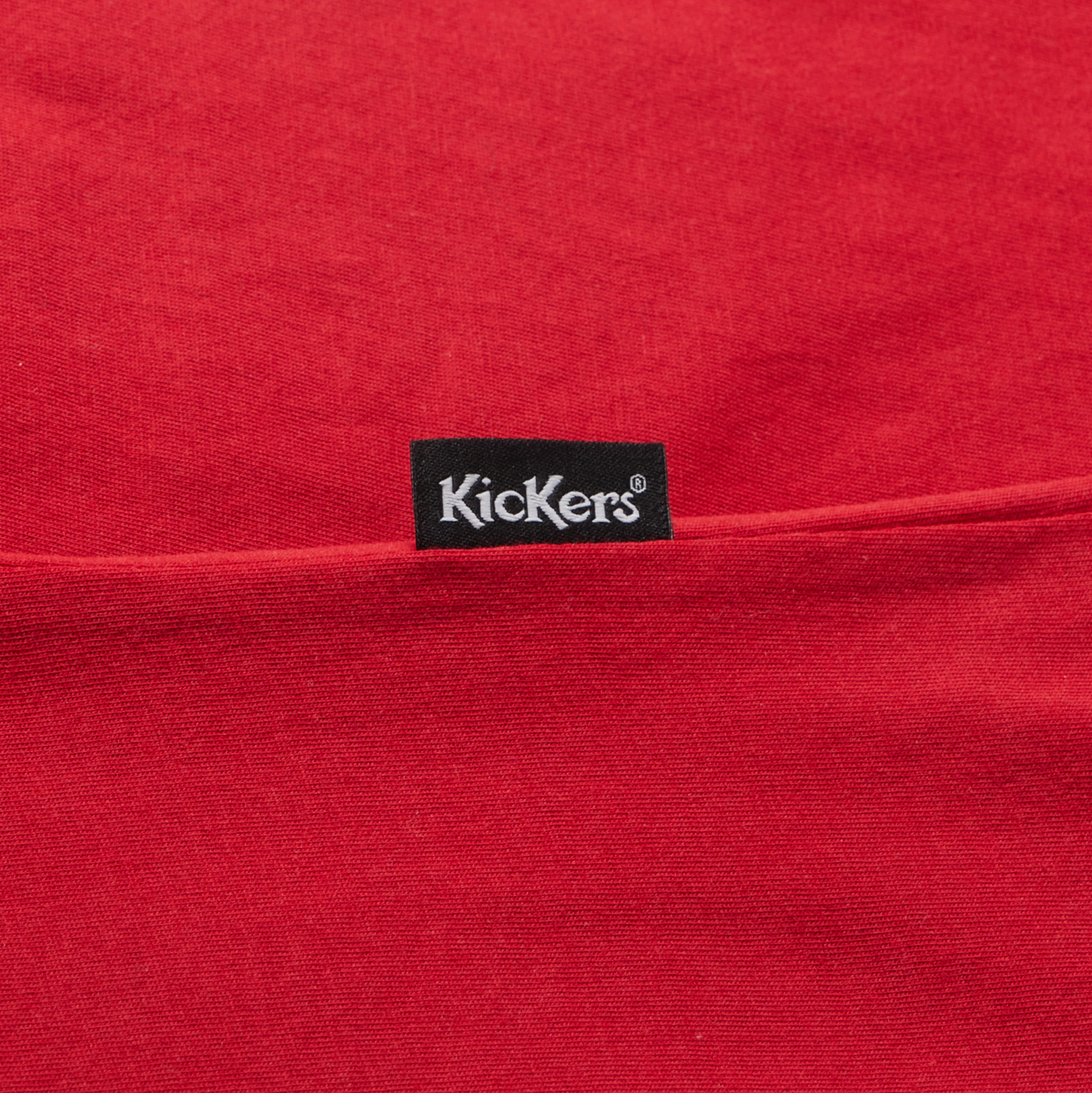 Adult Womens Kickers Classic Skinny Tee Red - Image 4