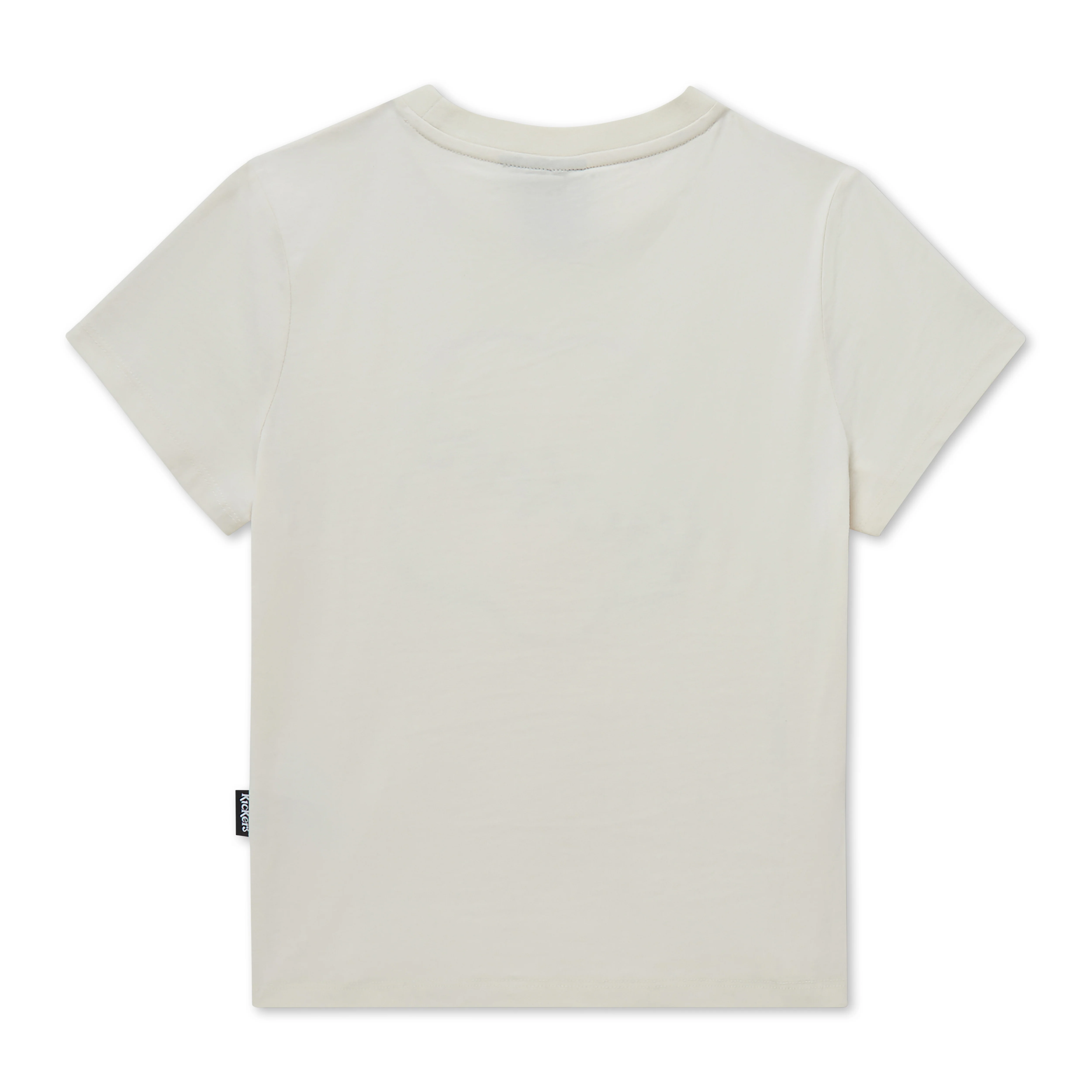 Adult Womens Kickers Classic Skinny Tee White - Image 2