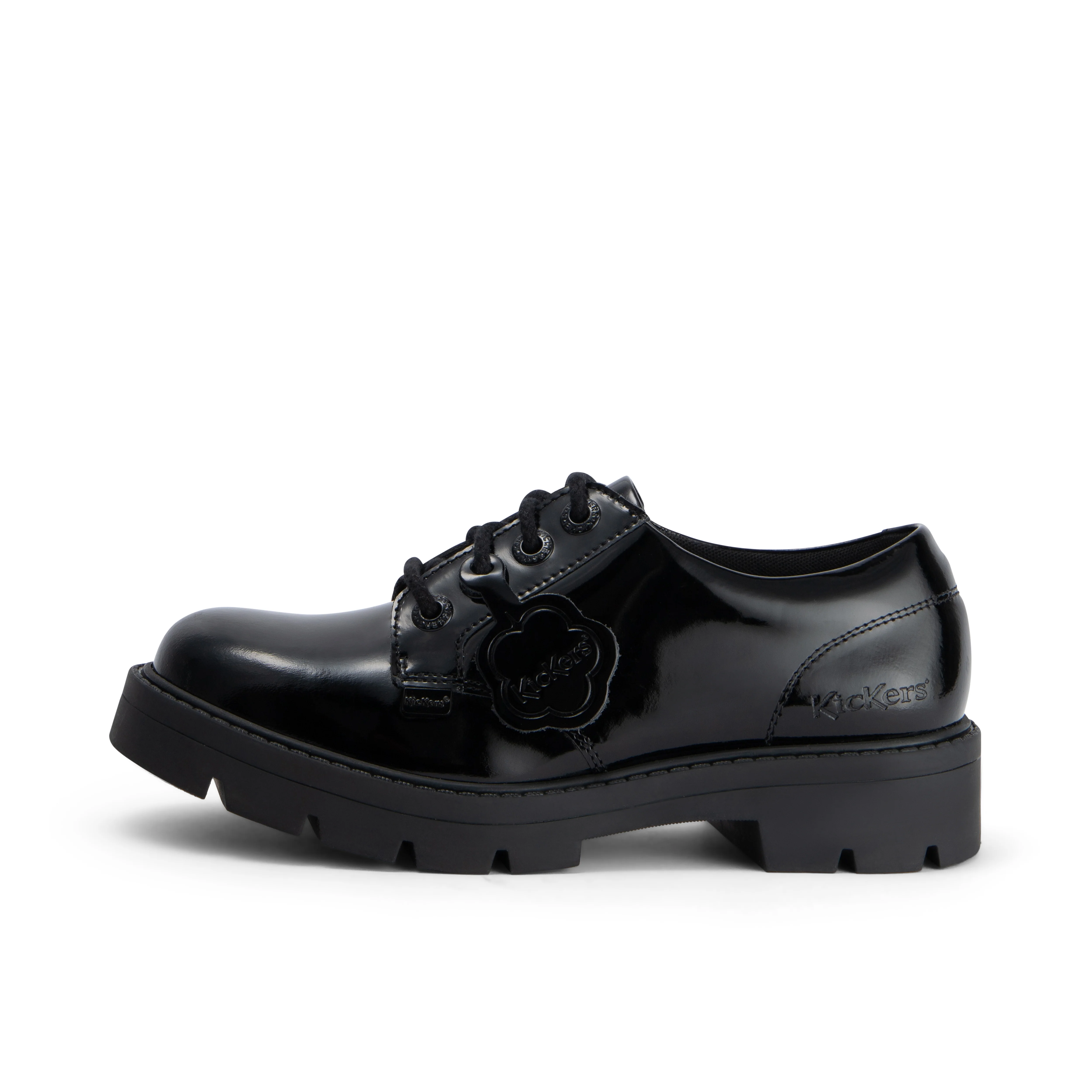 Adult Womens Kori Lace Patent Leather Black