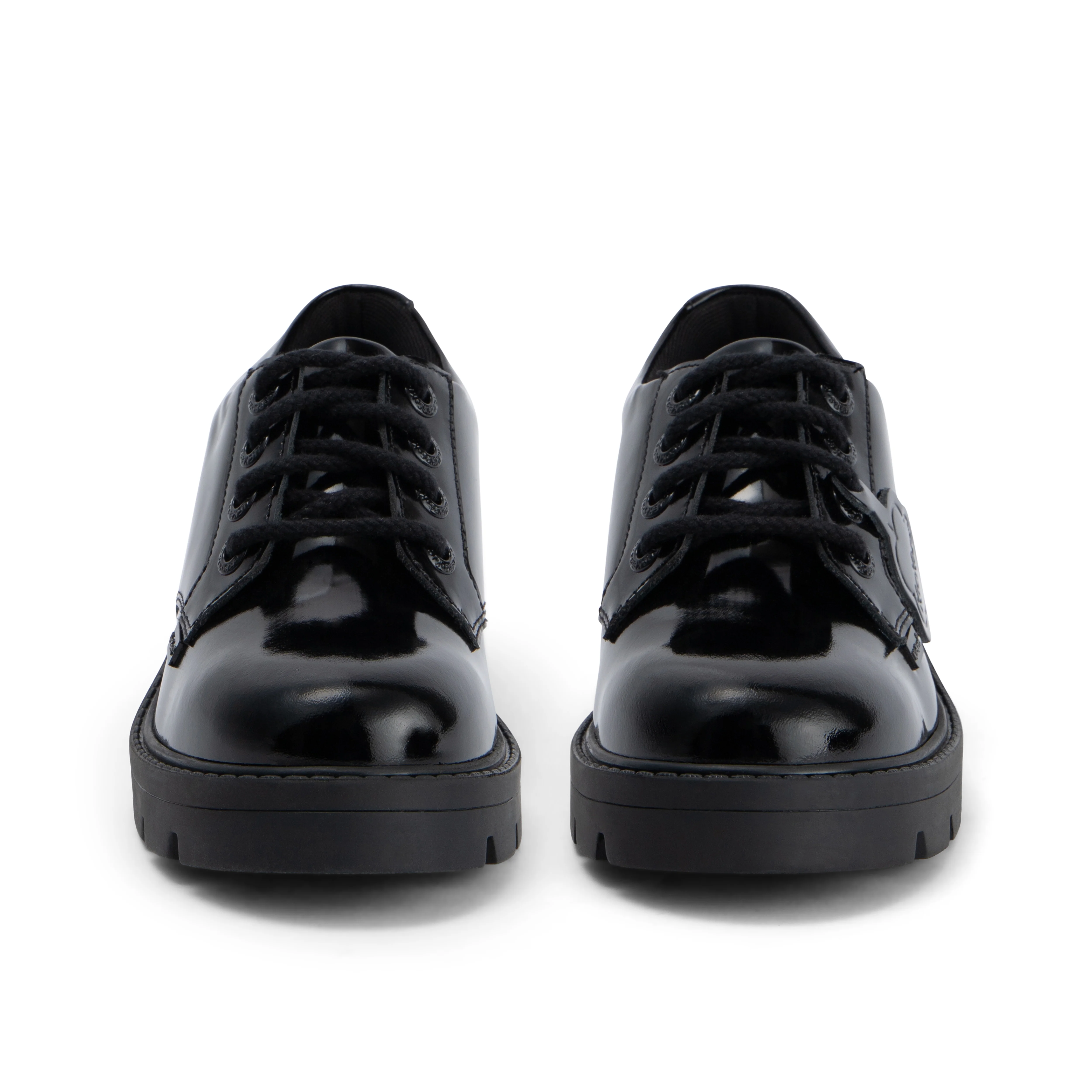 Adult Womens Kori Lace Patent Leather Black - Image 2