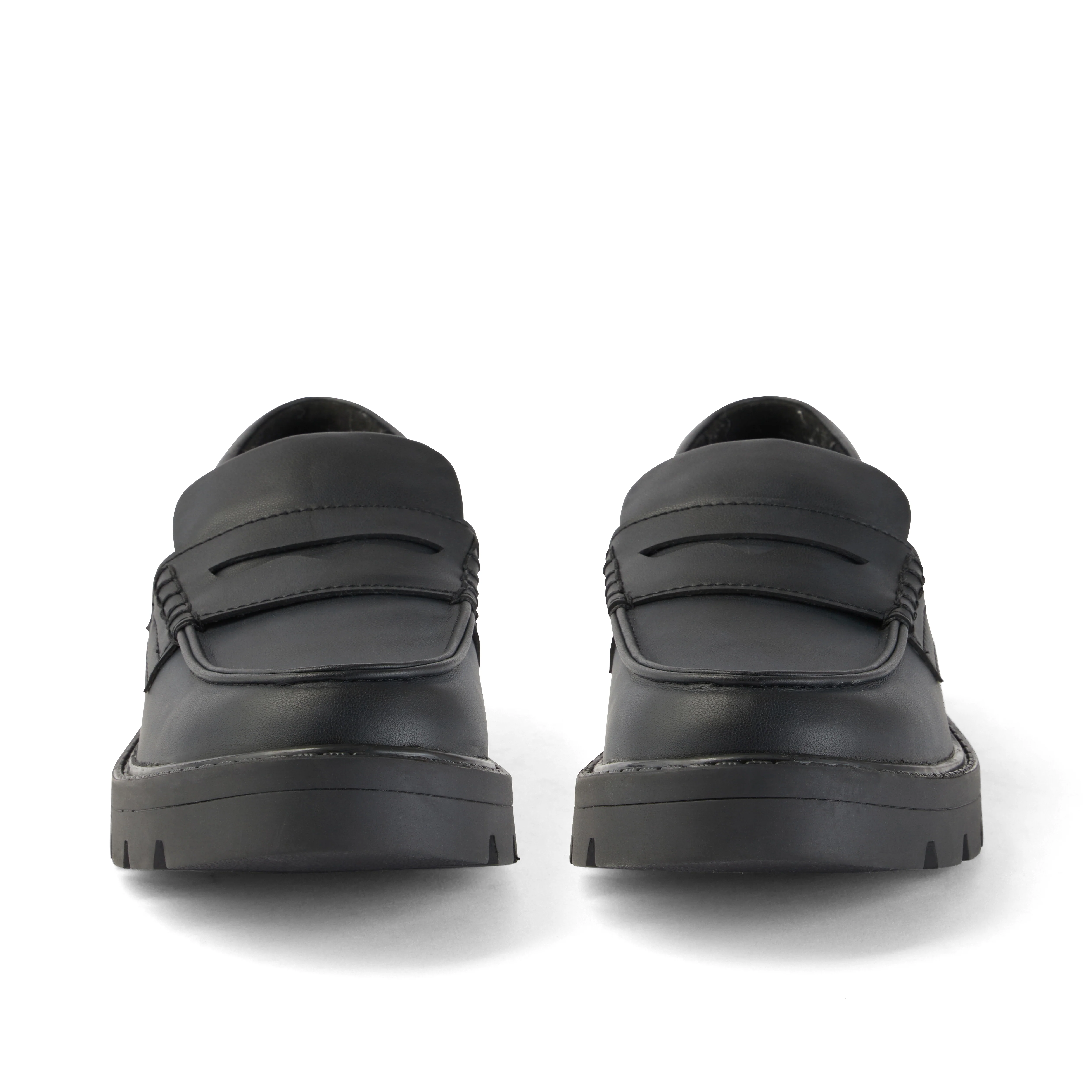Adult Womens Kori Loafer Leather Alternative Black - Image 2