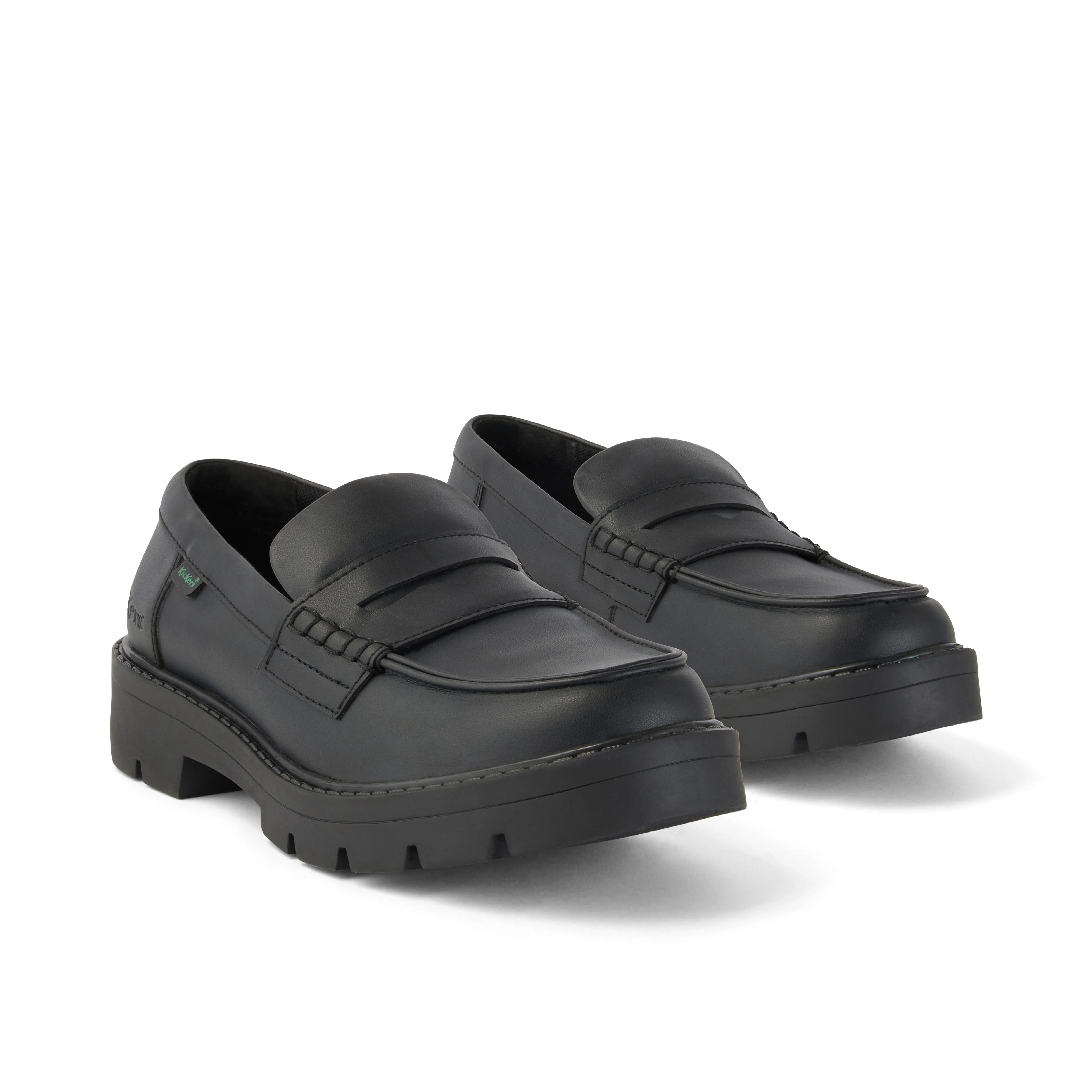 Adult Womens Kori Loafer Leather Alternative Black - Image 3
