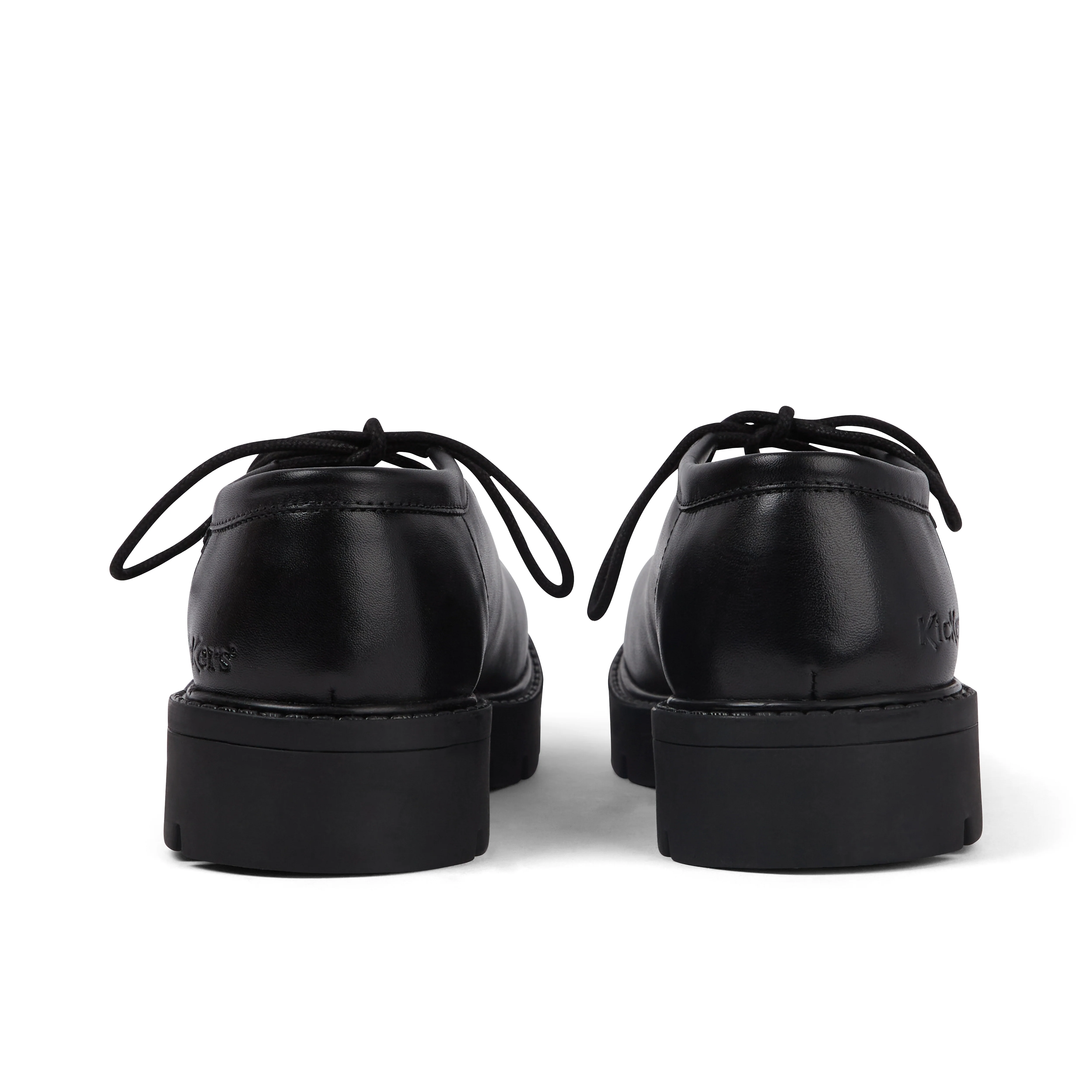 Adult Womens Kori Mj Lace Leather Black - Image 5