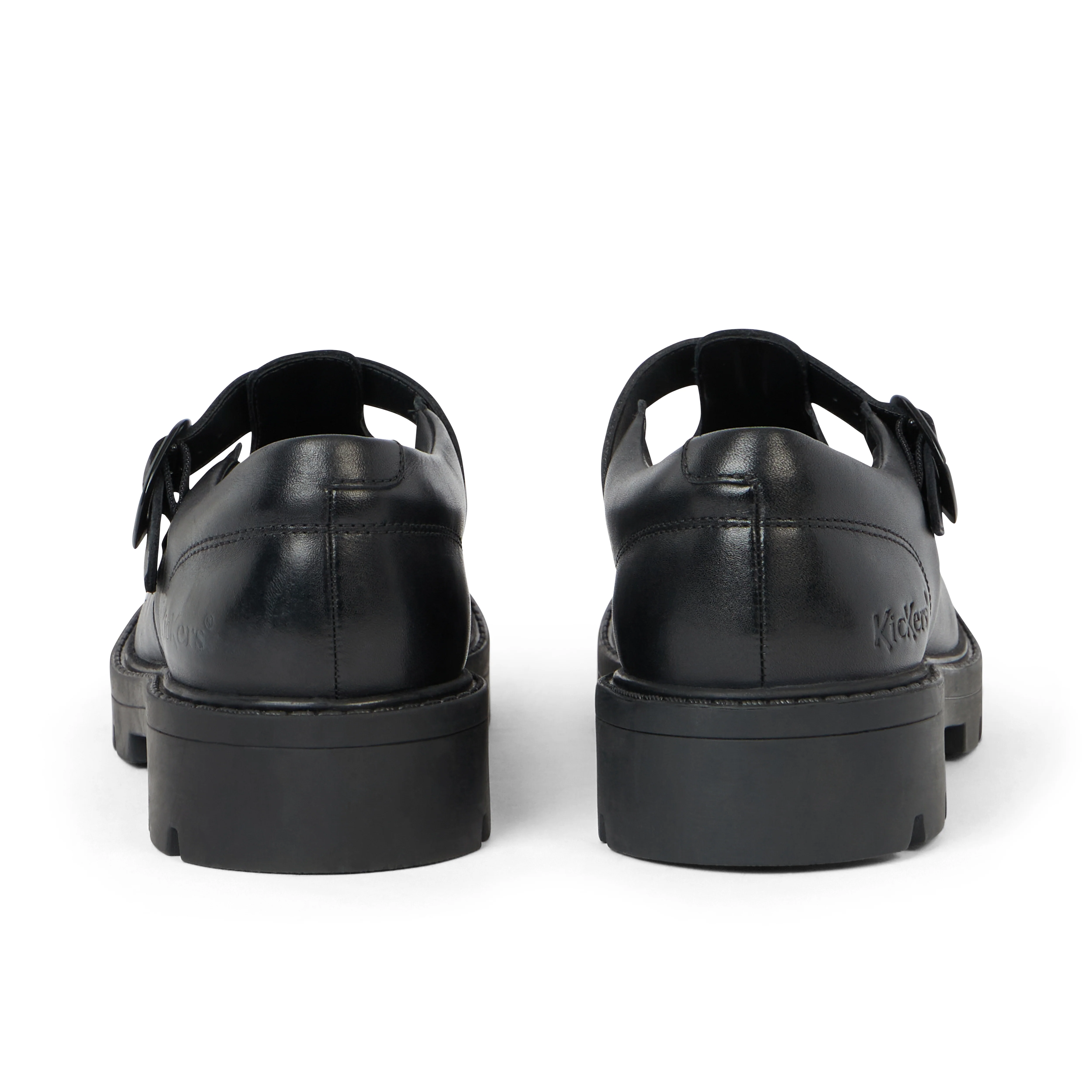 Adult Womens Kori T Bar Leather Black - Image 5