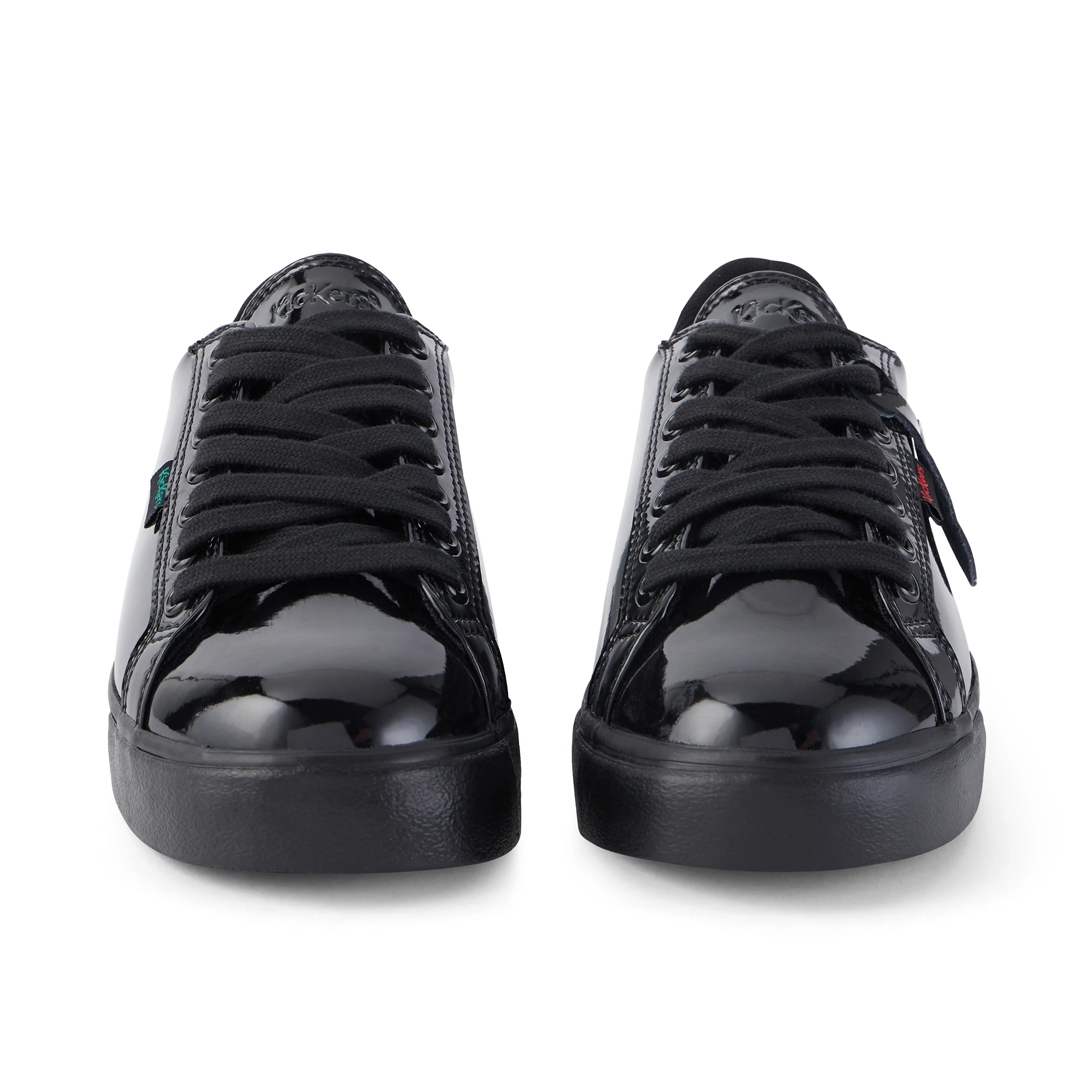 Adult Womens Tovni Lacer Patent Leather Black - Image 2