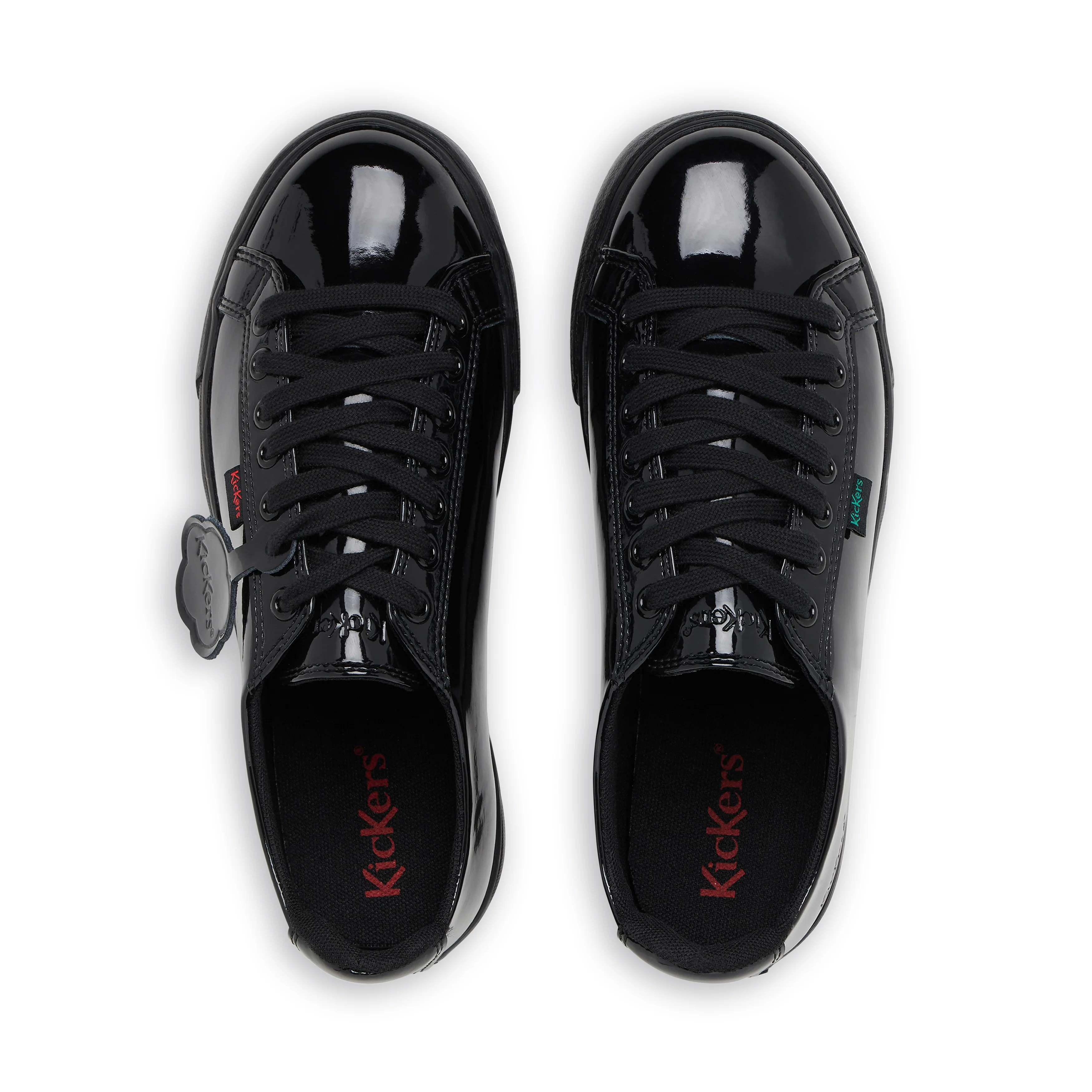 Adult Womens Tovni Lacer Patent Leather Black - Image 4