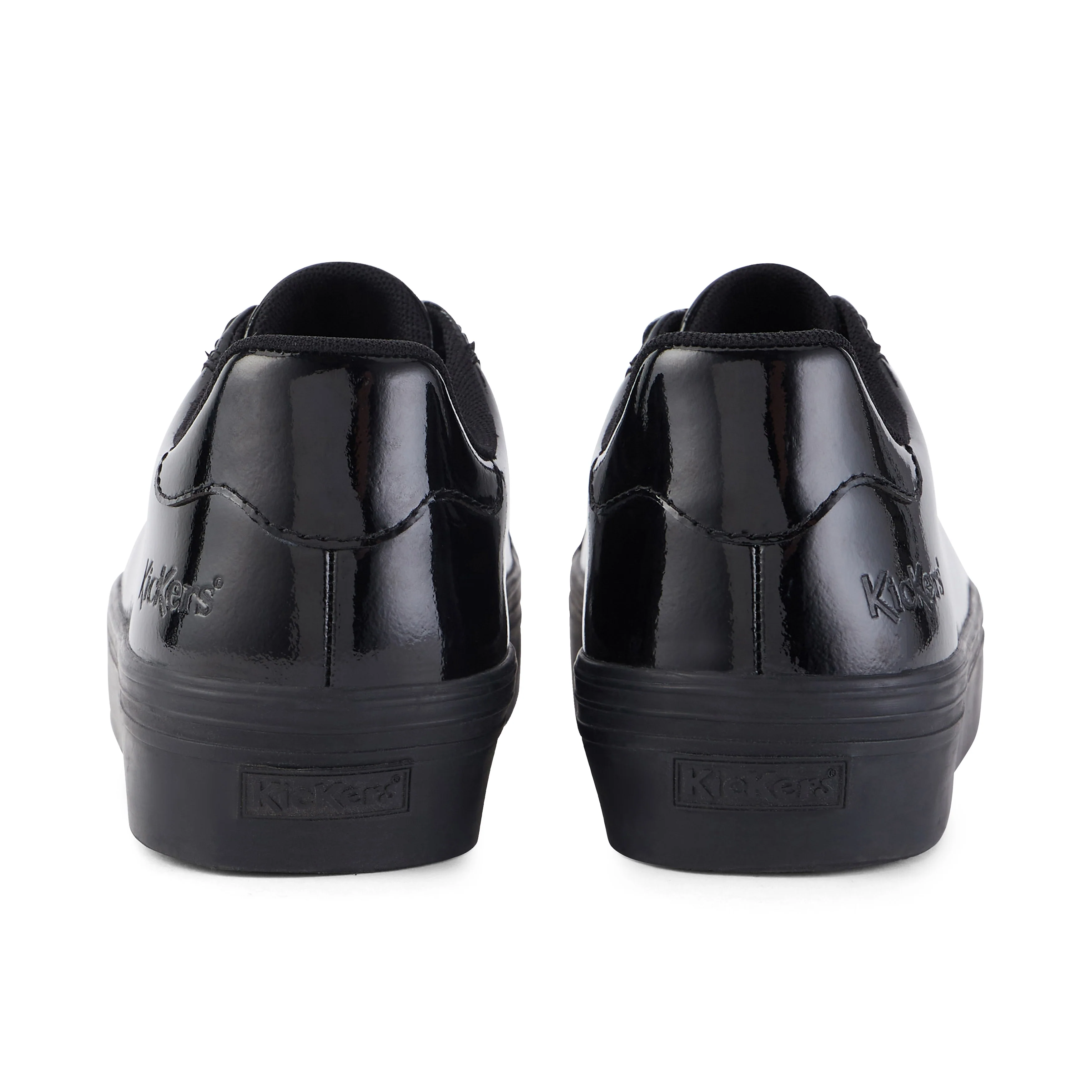 Adult Womens Tovni Stack Patent Leather Black - Image 5