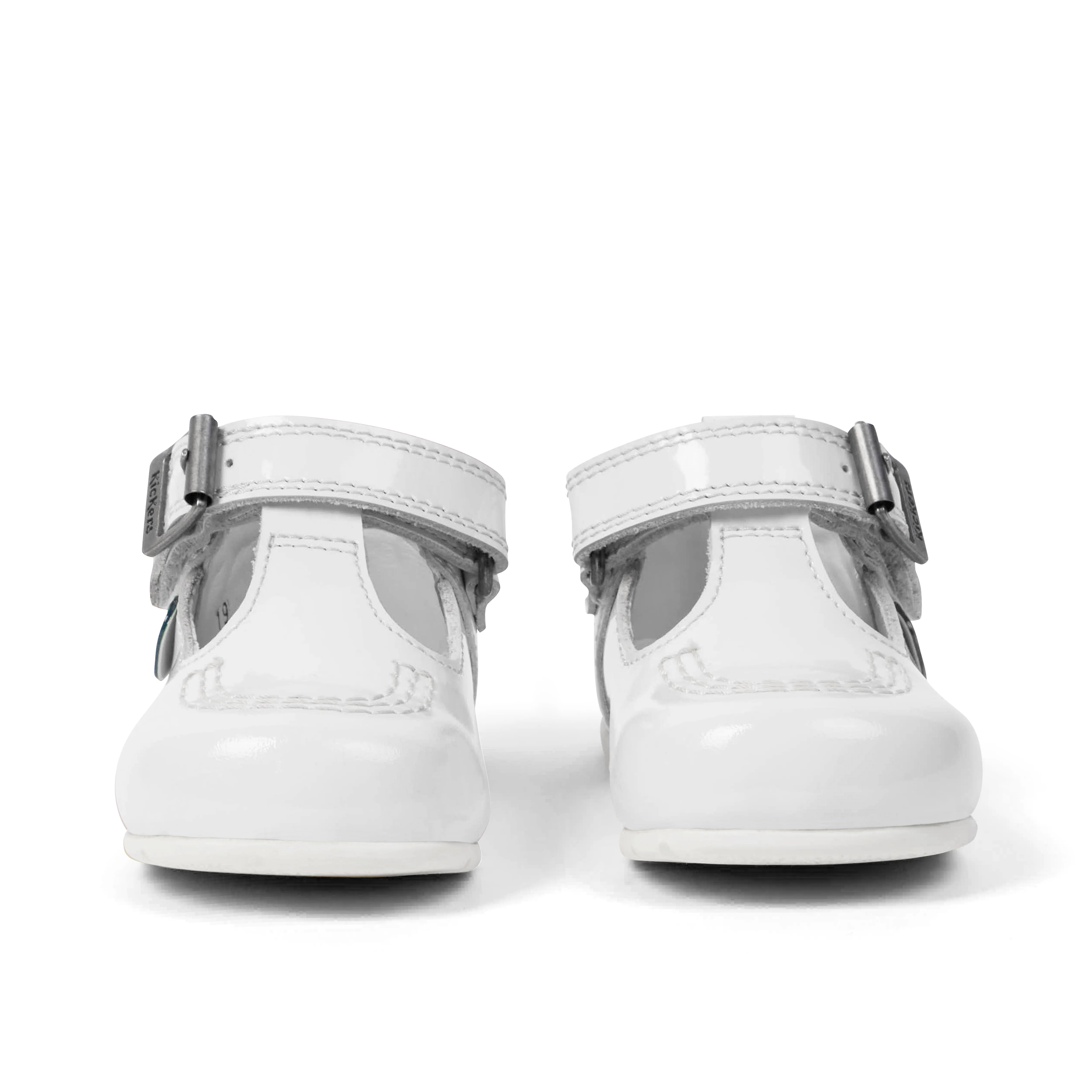 Baby Girl Kick T-Bar White - Image 2