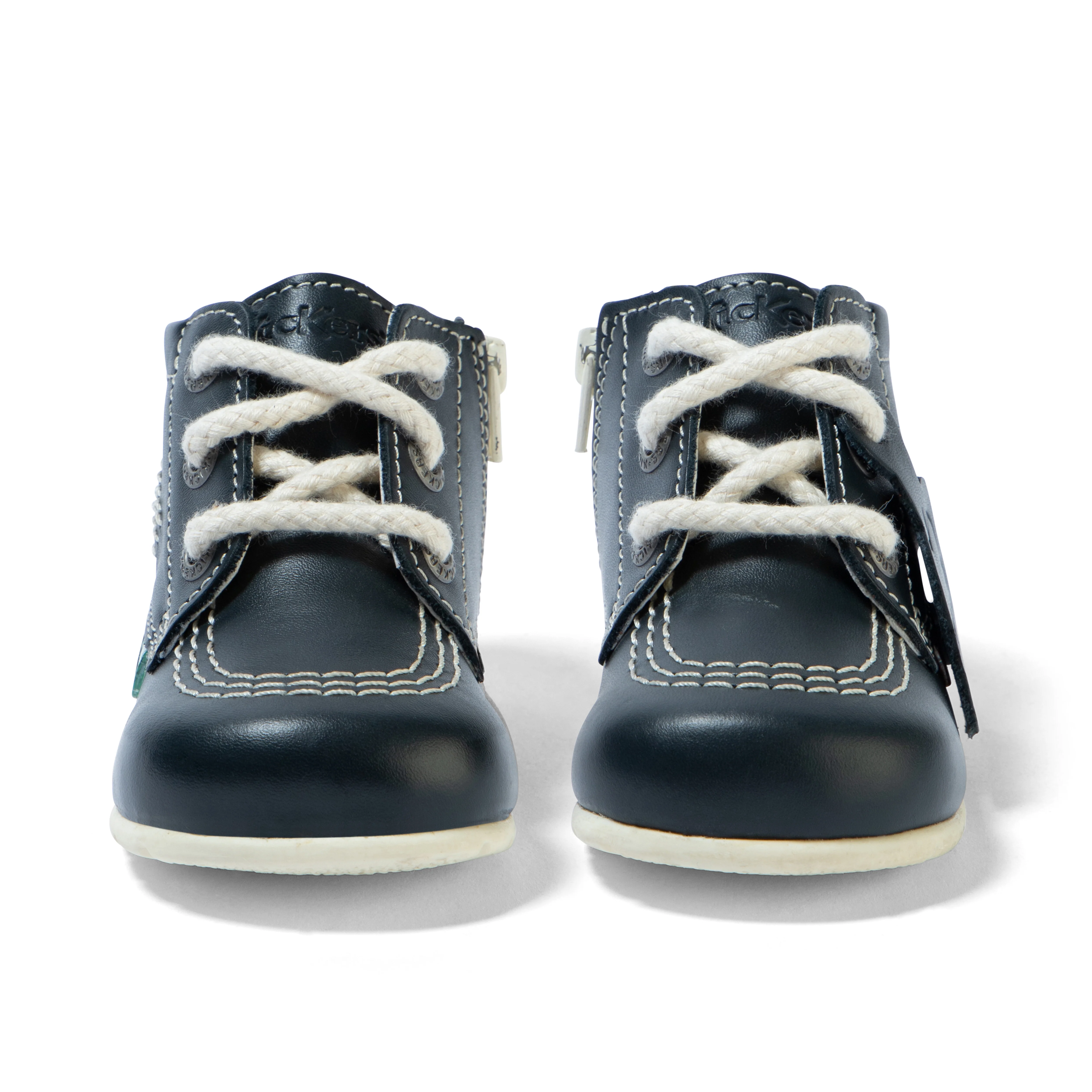 Baby Kick Hi Leather Navy - Image 2