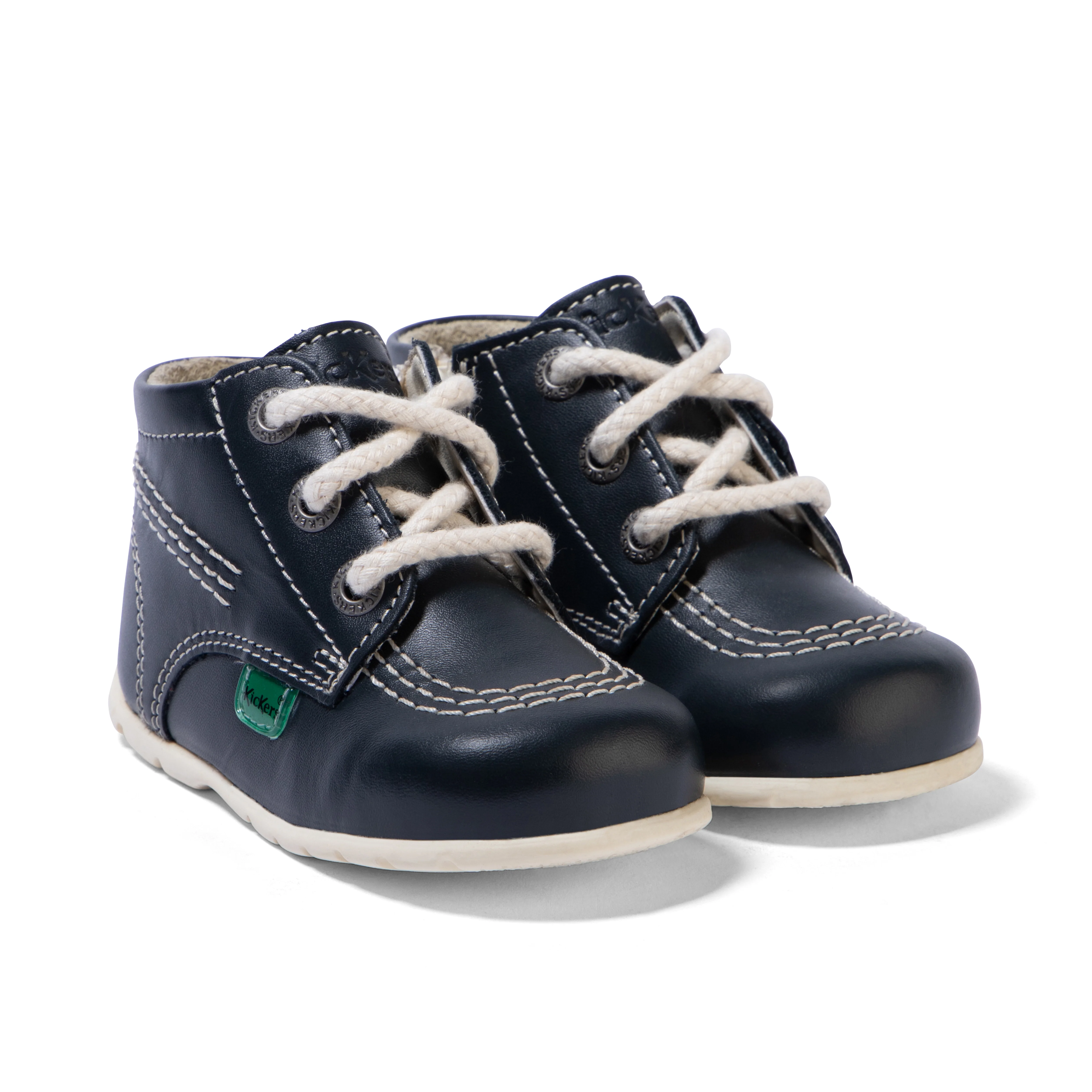 Baby Kick Hi Leather Navy - Image 3