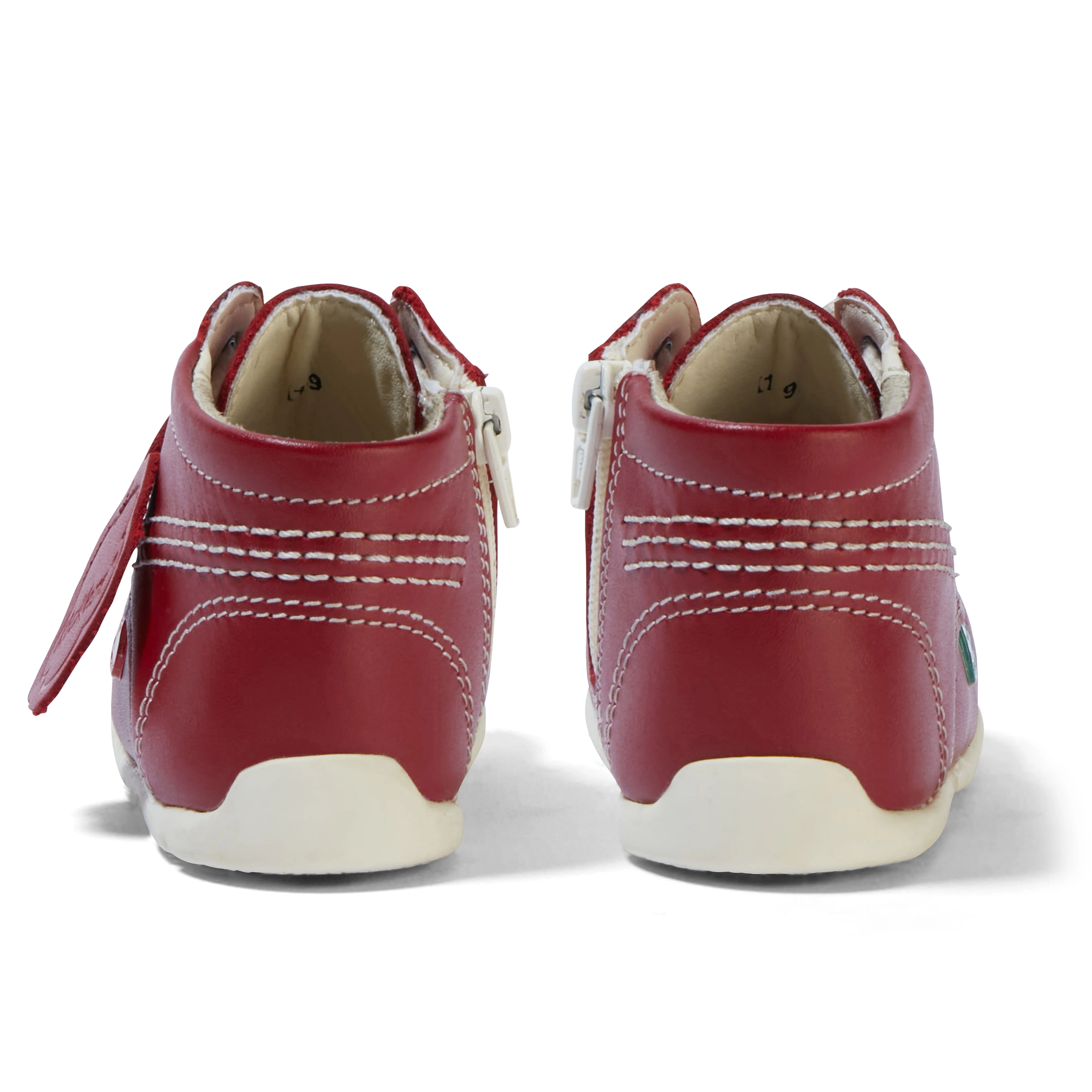 Baby Kick Hi Leather Red - Image 5