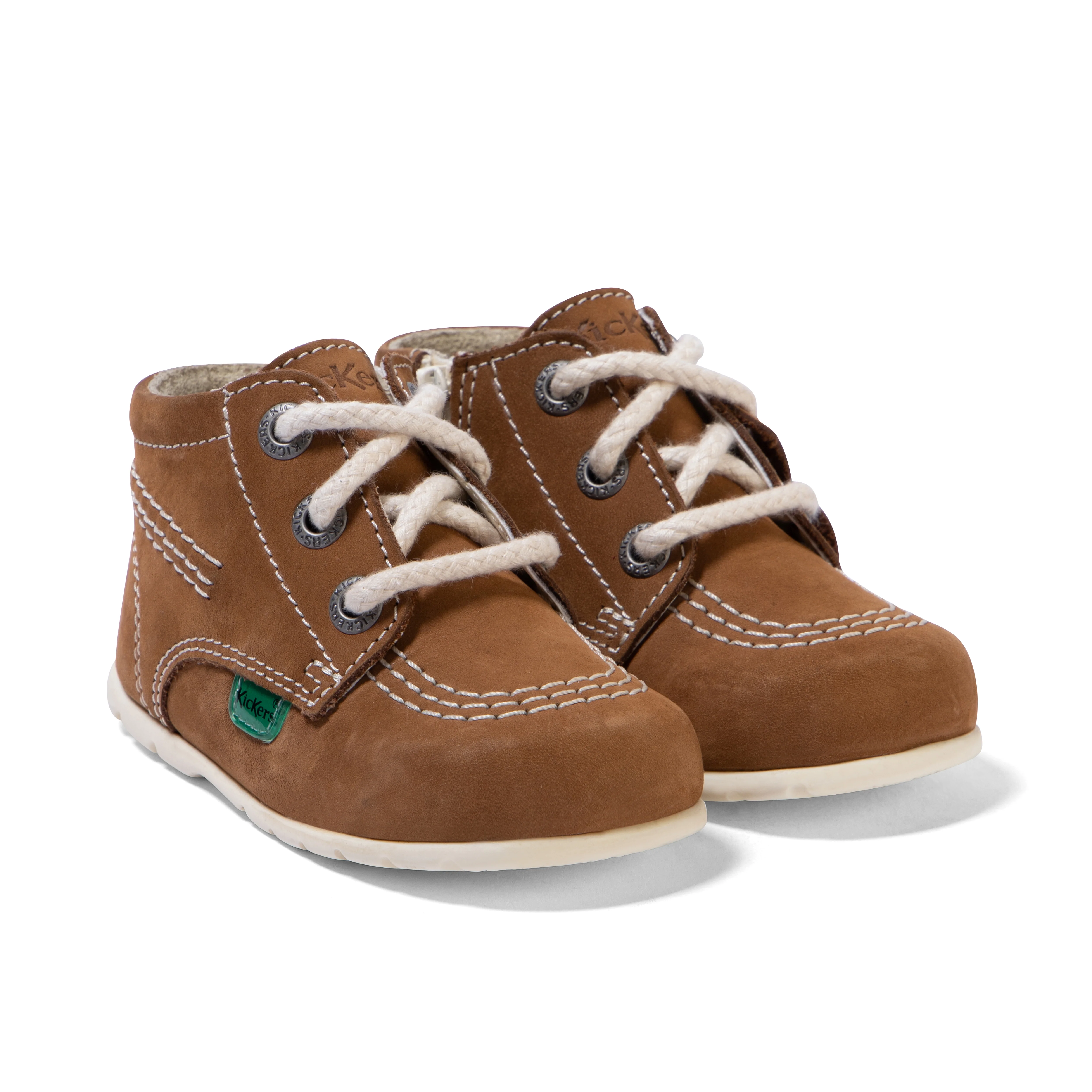 Baby Kick Hi Leather Tan - Image 3