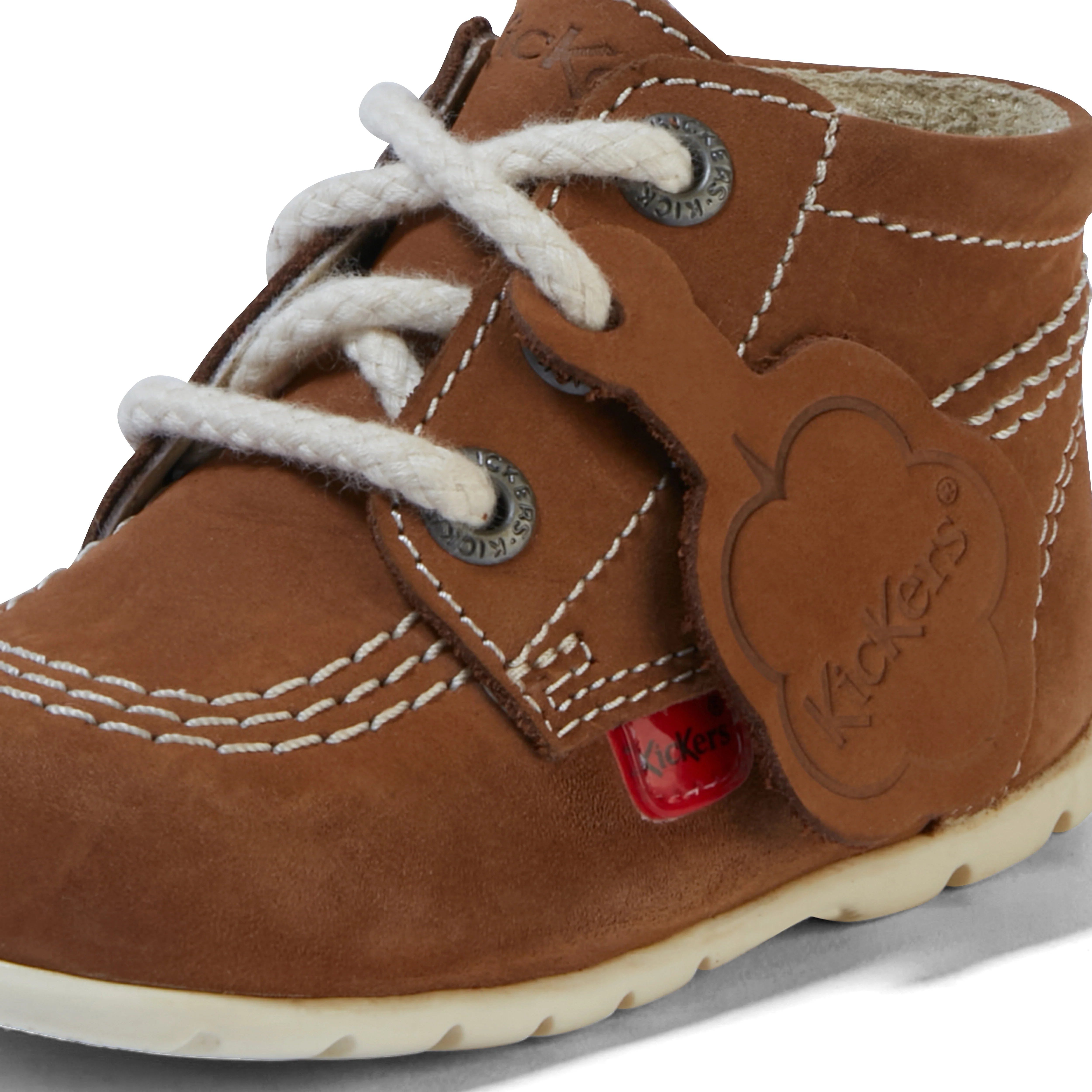 Baby Kick Hi Leather Tan - Image 6